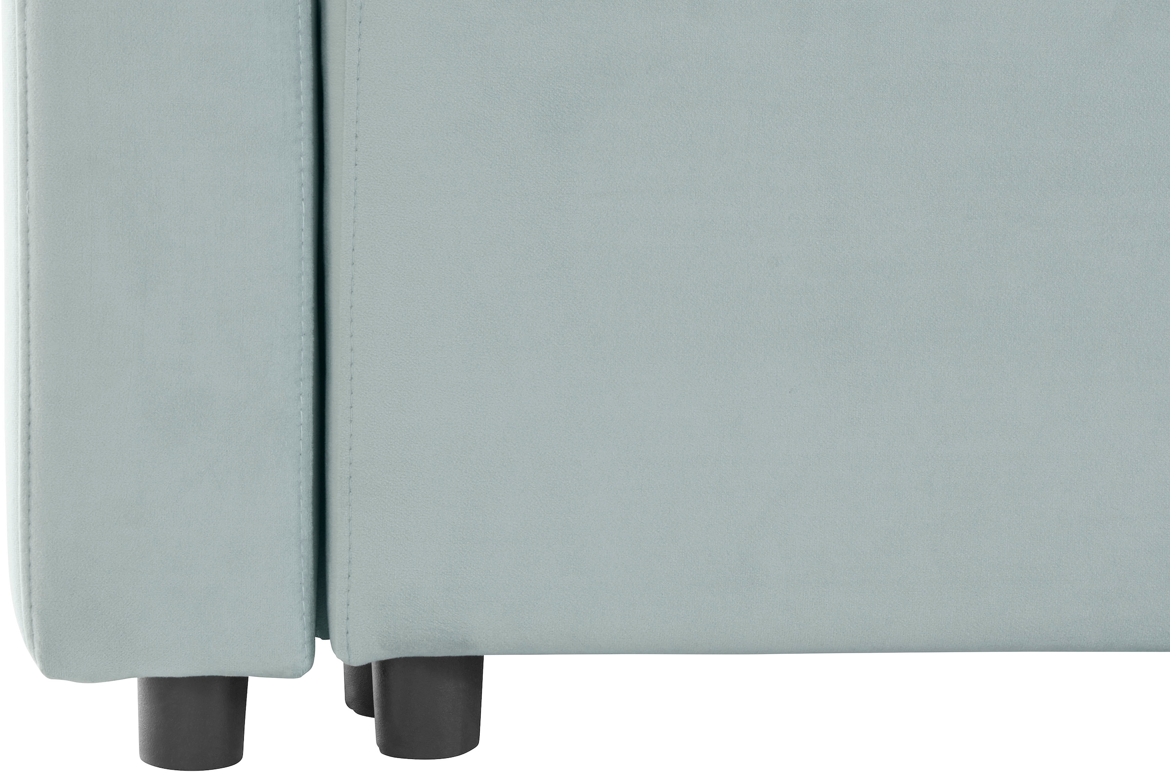 INOSIGN Ecksofa »Marva 3tlg. L-Form«, beide Armlehnelemente ausziehbar für Bettfunktion, mit Bettkasten