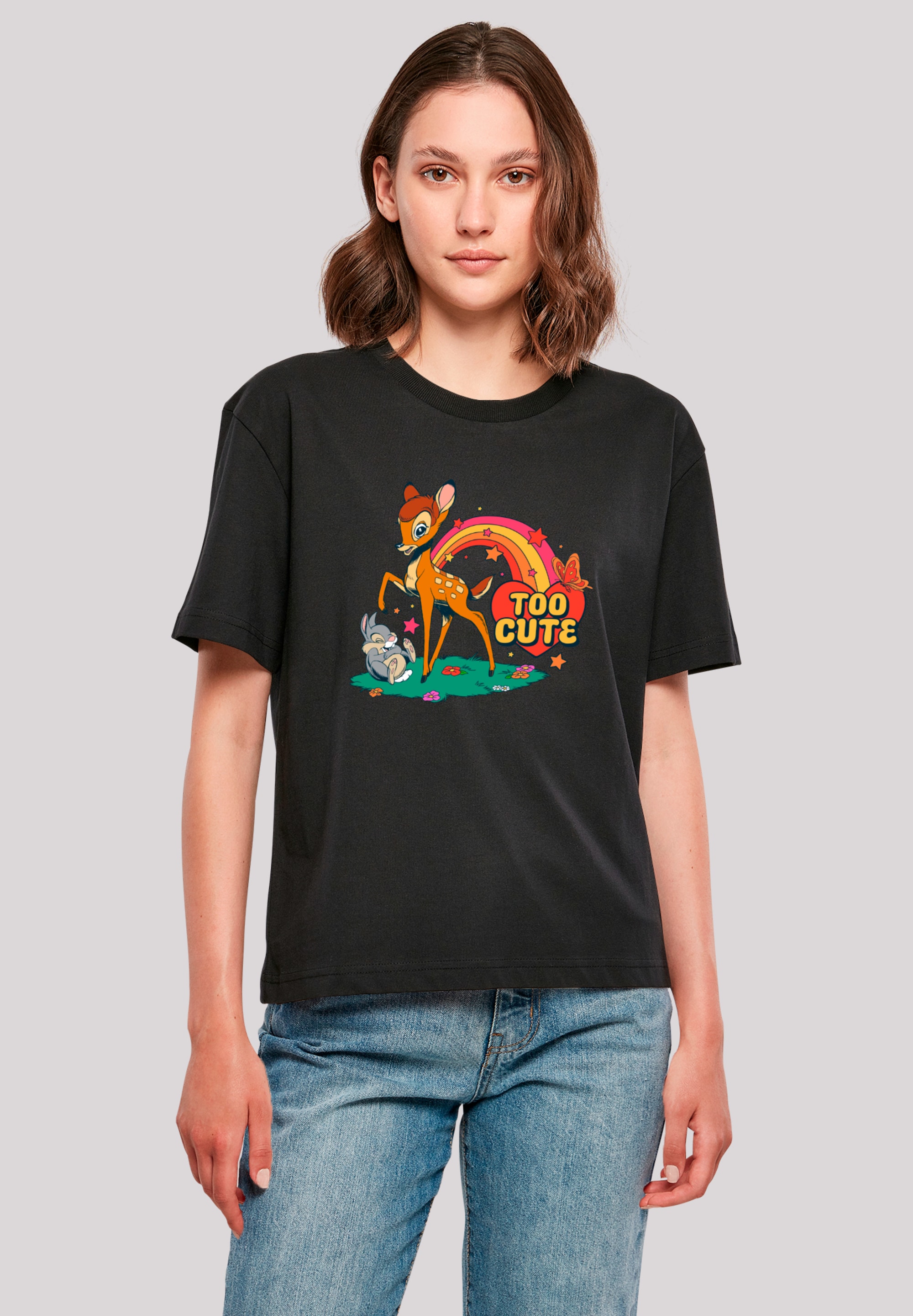 F4NT4STIC Marškinėliai »Disney Bambi Too Cute« P...