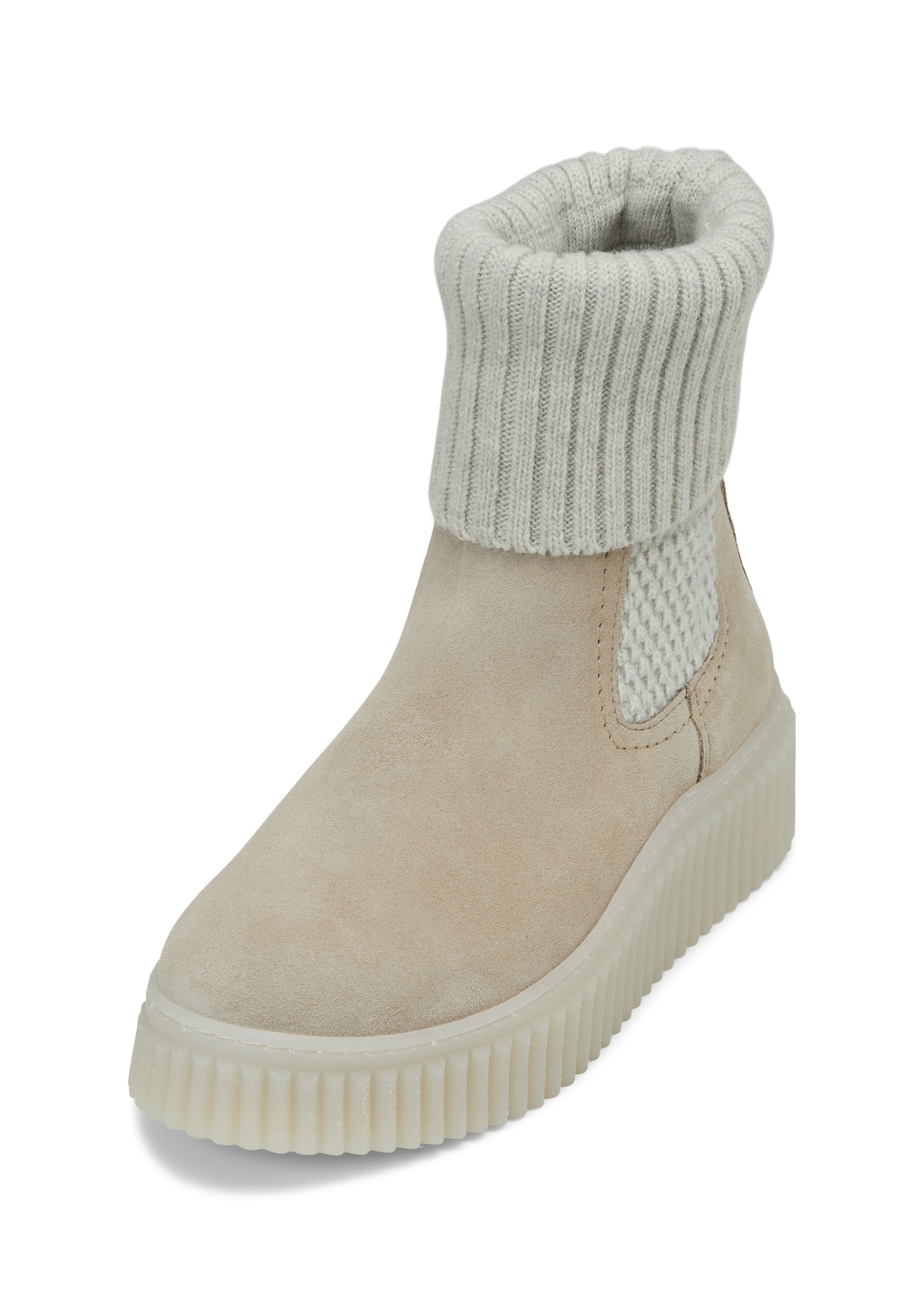 Marc O'Polo Chelseaboots »mit Strickumschlag«
