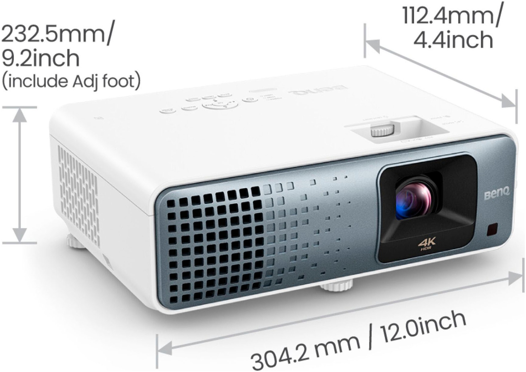 BenQ DLP-Beamer »TK710«, (10000:1)