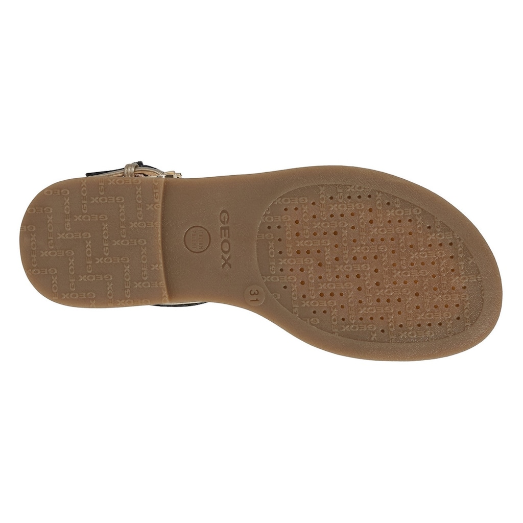 Geox Riemchensandale »J SANDAL KARLY GIRL«, Sommerschuh, Sandalette, Fersenreißverschluss, mit Riemchen