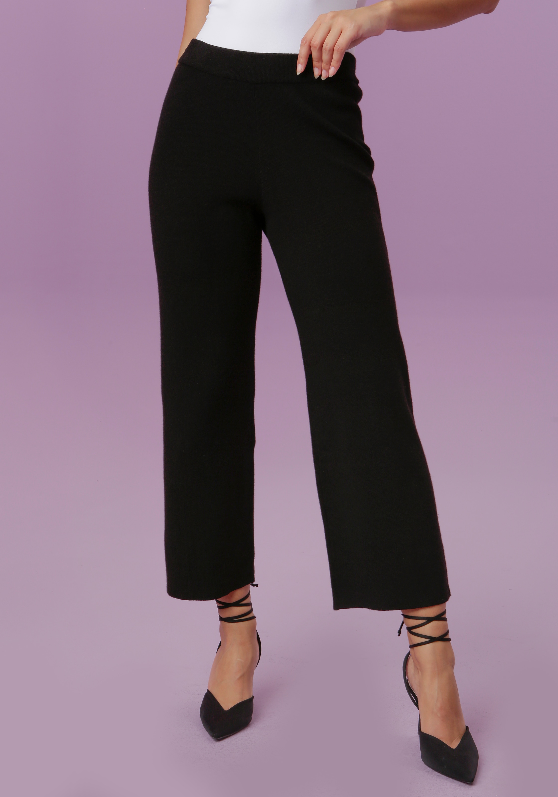 Aniston CASUAL Strickhose, in trendiger Culotte-Form BAUR für | kaufen