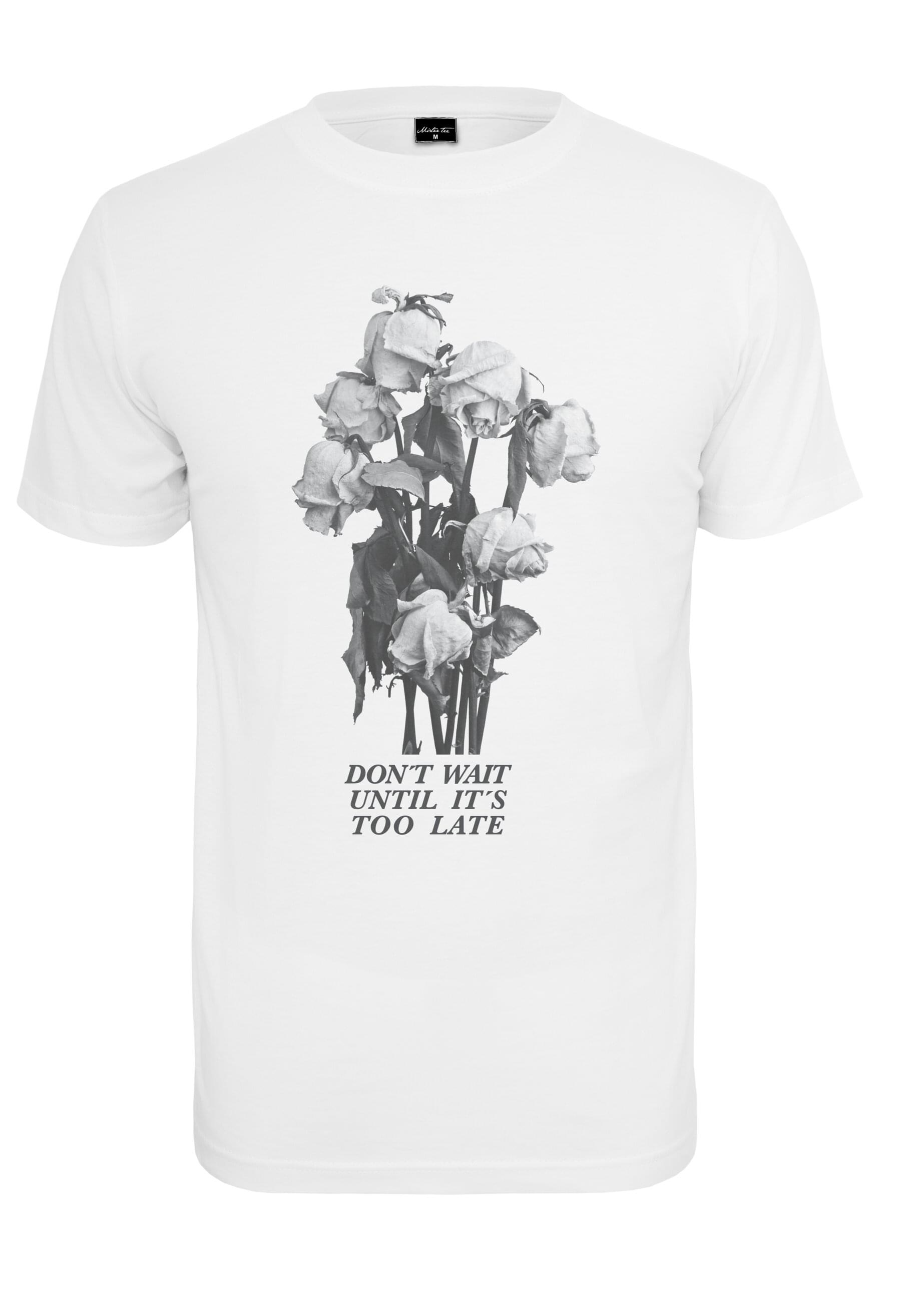 MisterTee T-Shirt "MisterTee Herren Don´t Wait Rose Tee" günstig online kaufen