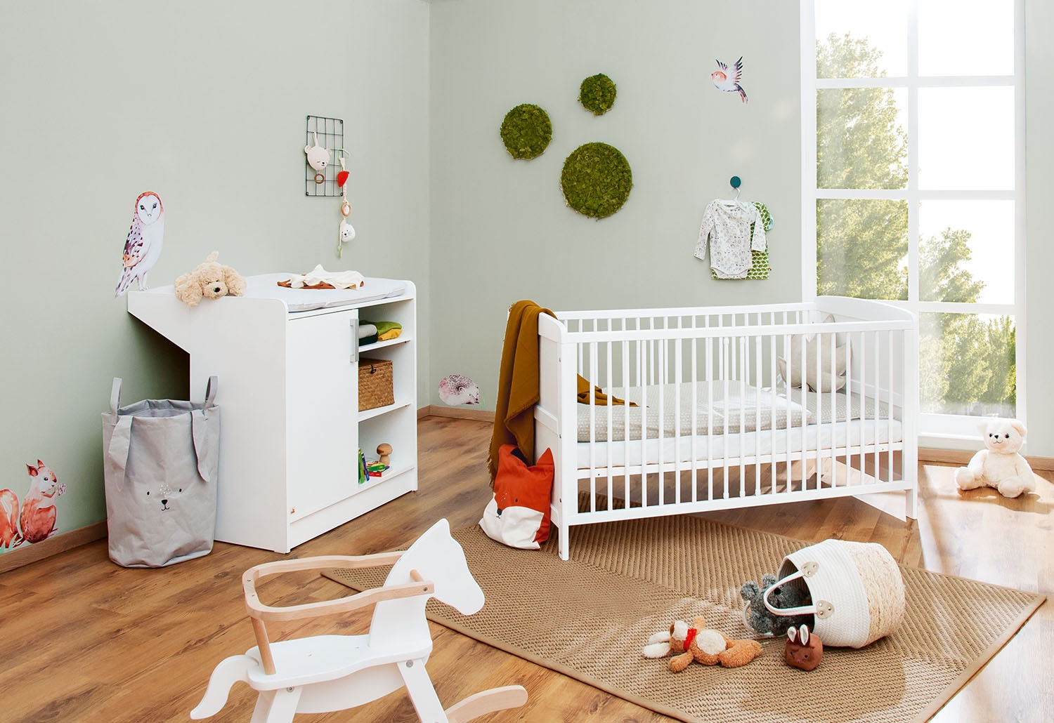 Pinolino® Babymöbel-Set »Viktoria«, (Spar-Set, 2 St., Kinderbett,  Wickelkommode), Made in Europe; mit Kinderbett und Wickelkommode kaufen |  BAUR