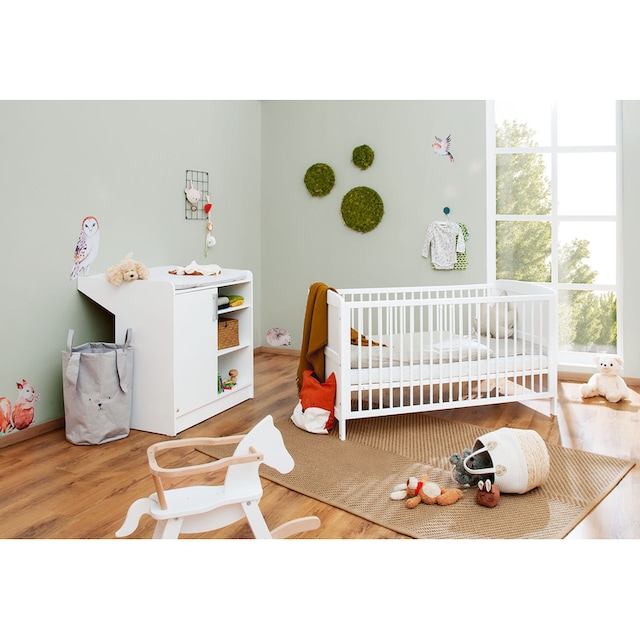 Pinolino® Babymöbel-Set »Viktoria«, (Spar-Set, 2 St., Kinderbett,  Wickelkommode), Made in Europe; mit Kinderbett und Wickelkommode kaufen |  BAUR