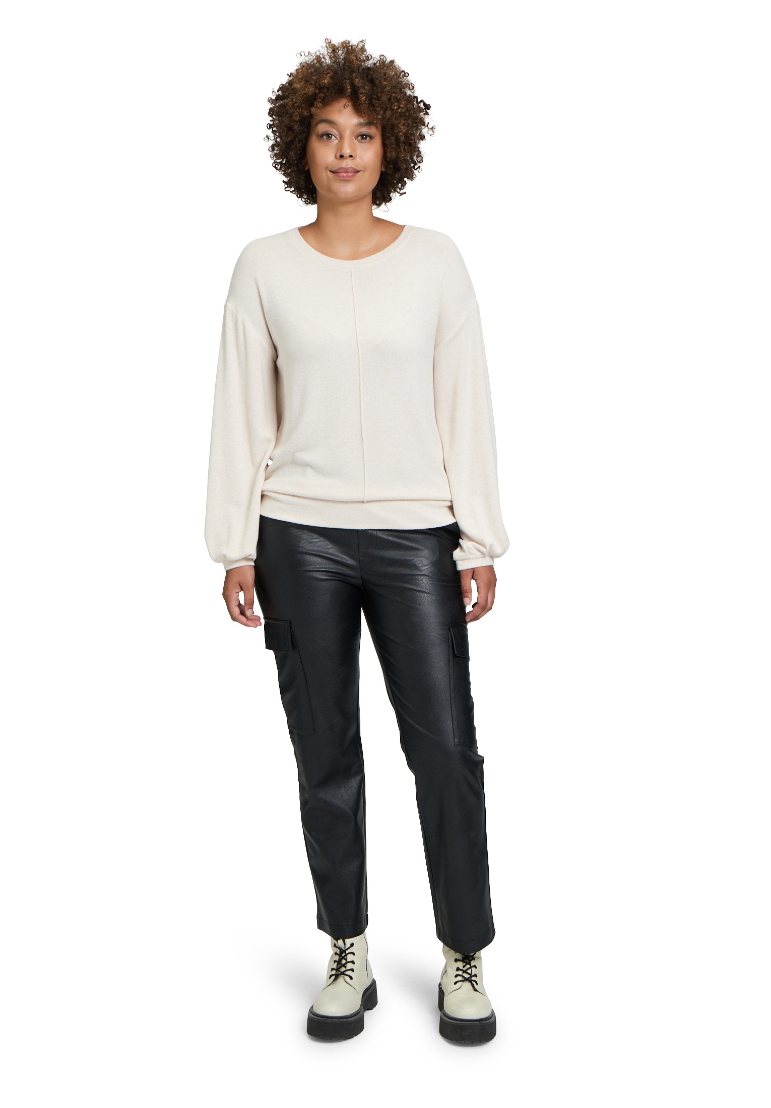 Cartoon Schlupfhose »Cartoon Schlupfhose mit aufgesetzten Taschen«, Stoff