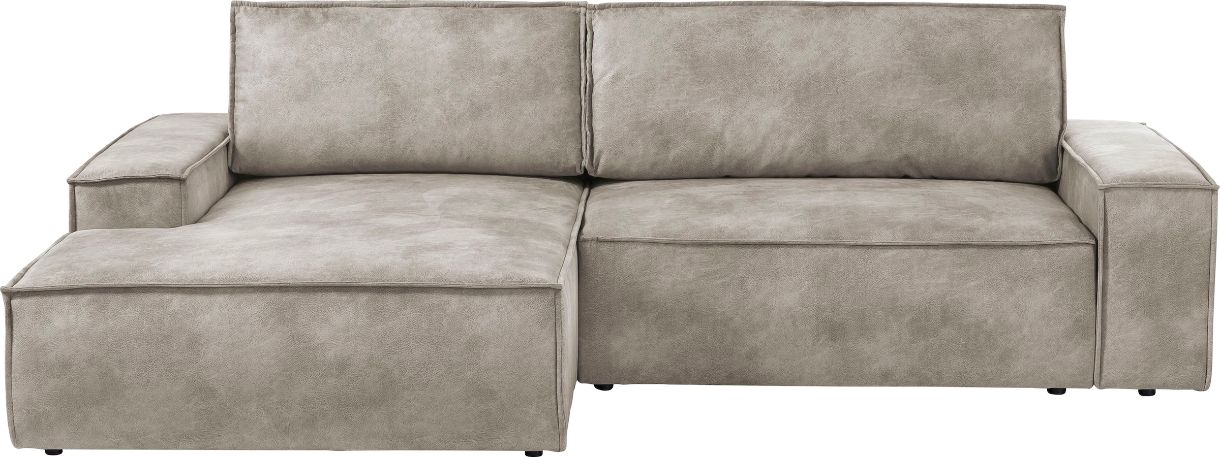 Ecksofa SHERWOOD Schlafsofa, mit Bettkasten, Cord-Bezug