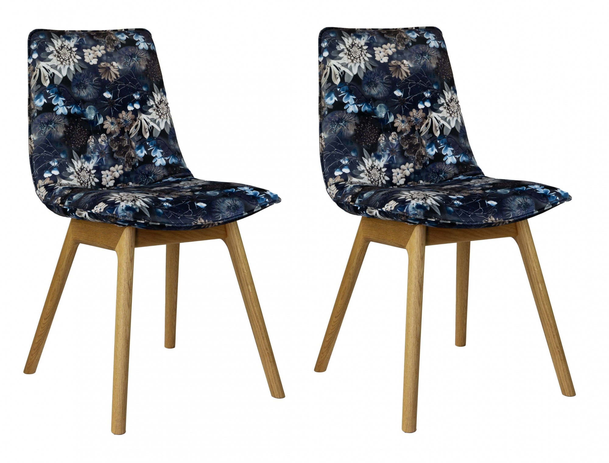 andas 4-Fußstuhl "Ramon" (Set) 2 Stk.mit Massivholzbeinen günstig online kaufen