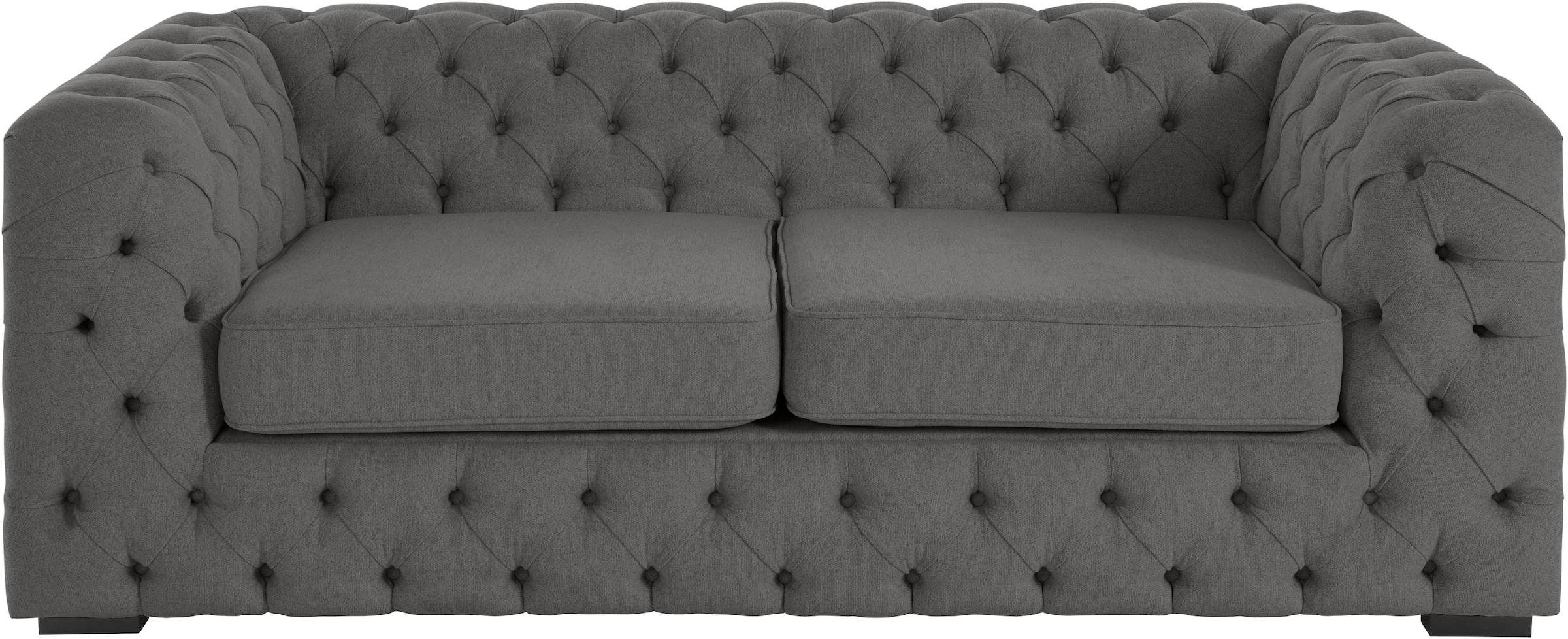 Home affaire Chesterfield-Sofa "Kalina", mit klassischer Chesterfield-Knopf günstig online kaufen