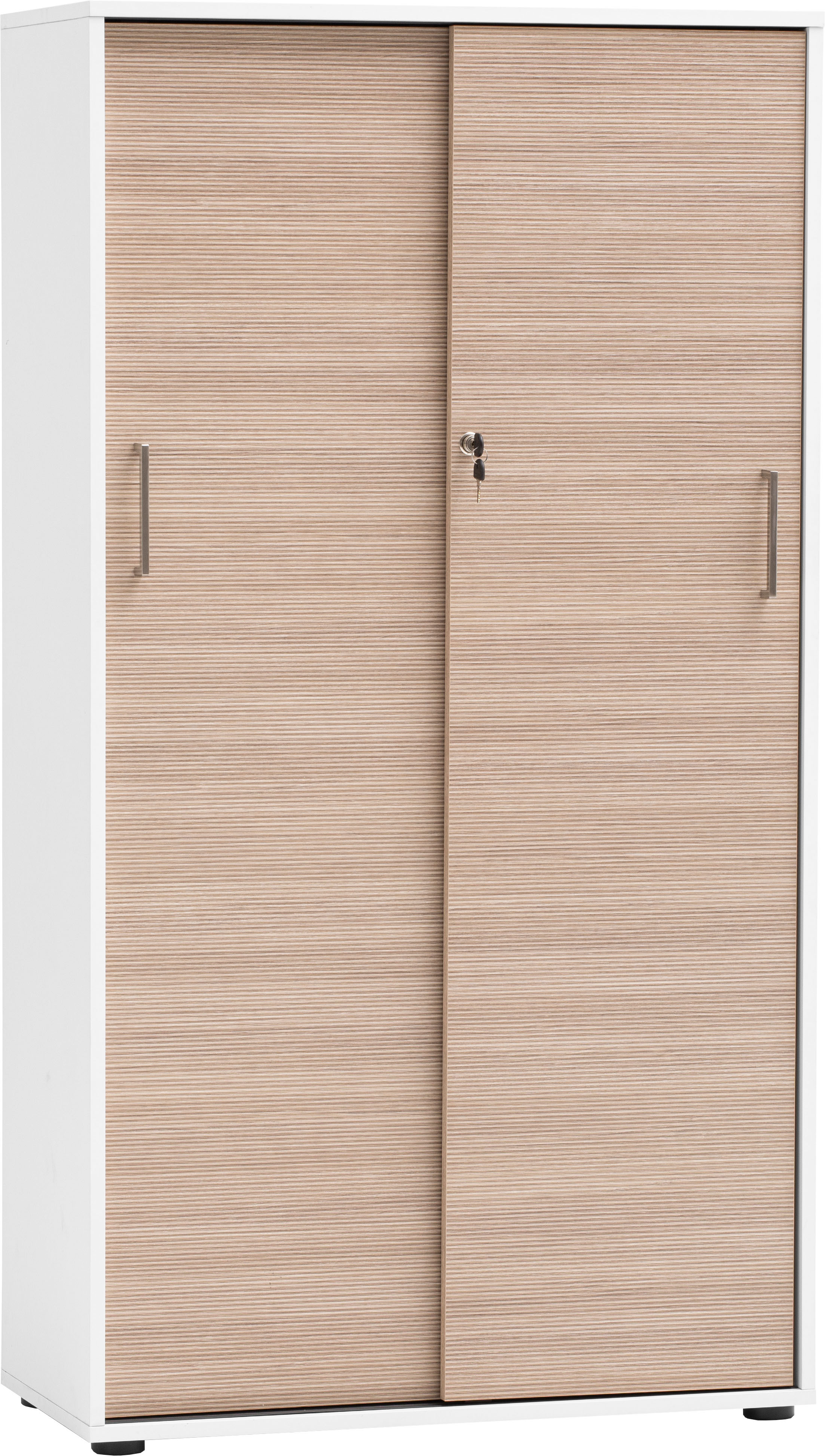 Schildmeyer Schiebetürenschrank "METZ, Aktenschrank abschließbar, Höhe 150 cm, MADE IN GERMANY" 1 Stk. tlg. Fronten in Canello, MADE IN GERMANY