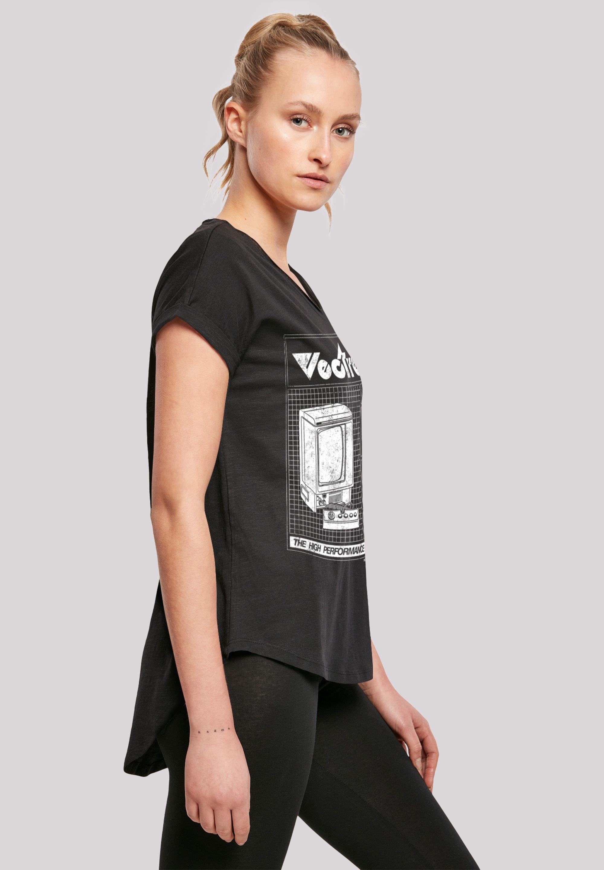 F4NT4STIC T-Shirt »Retro Gaming Vectrex 1982«, Print