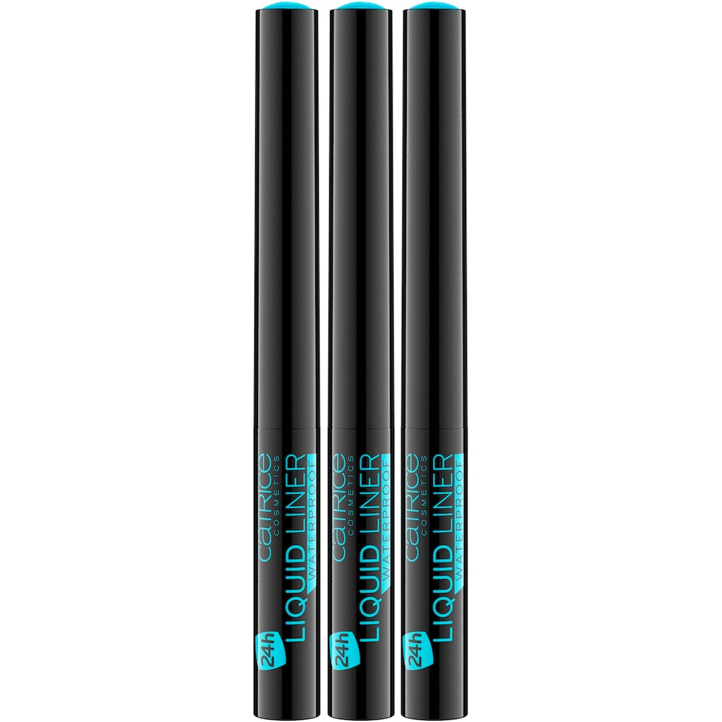 Catrice Eyeliner »Liquid Liner Waterproof«, (3er-Pack)