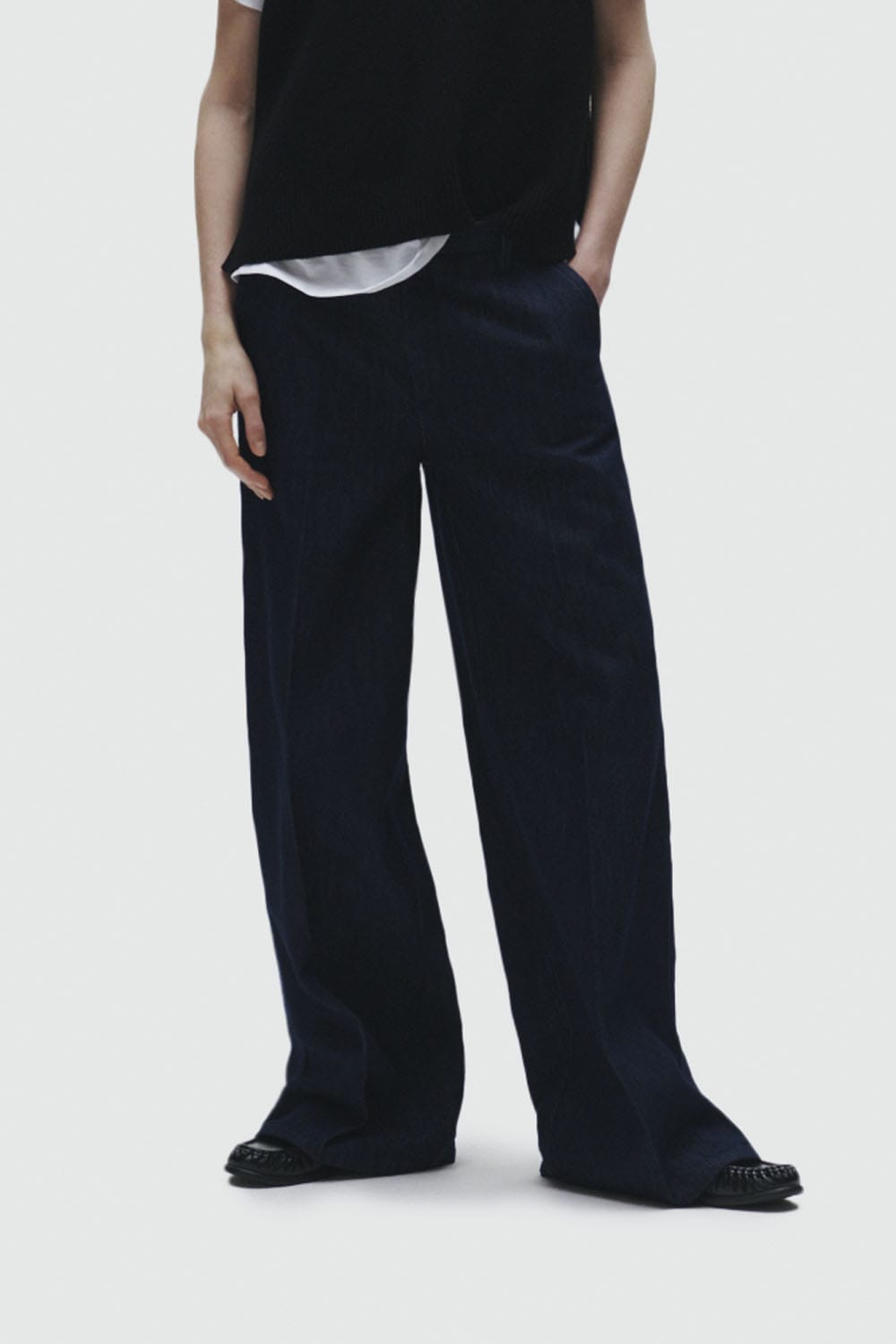 GANG Weite Jeans "94CINZIA PALAZZO" günstig online kaufen