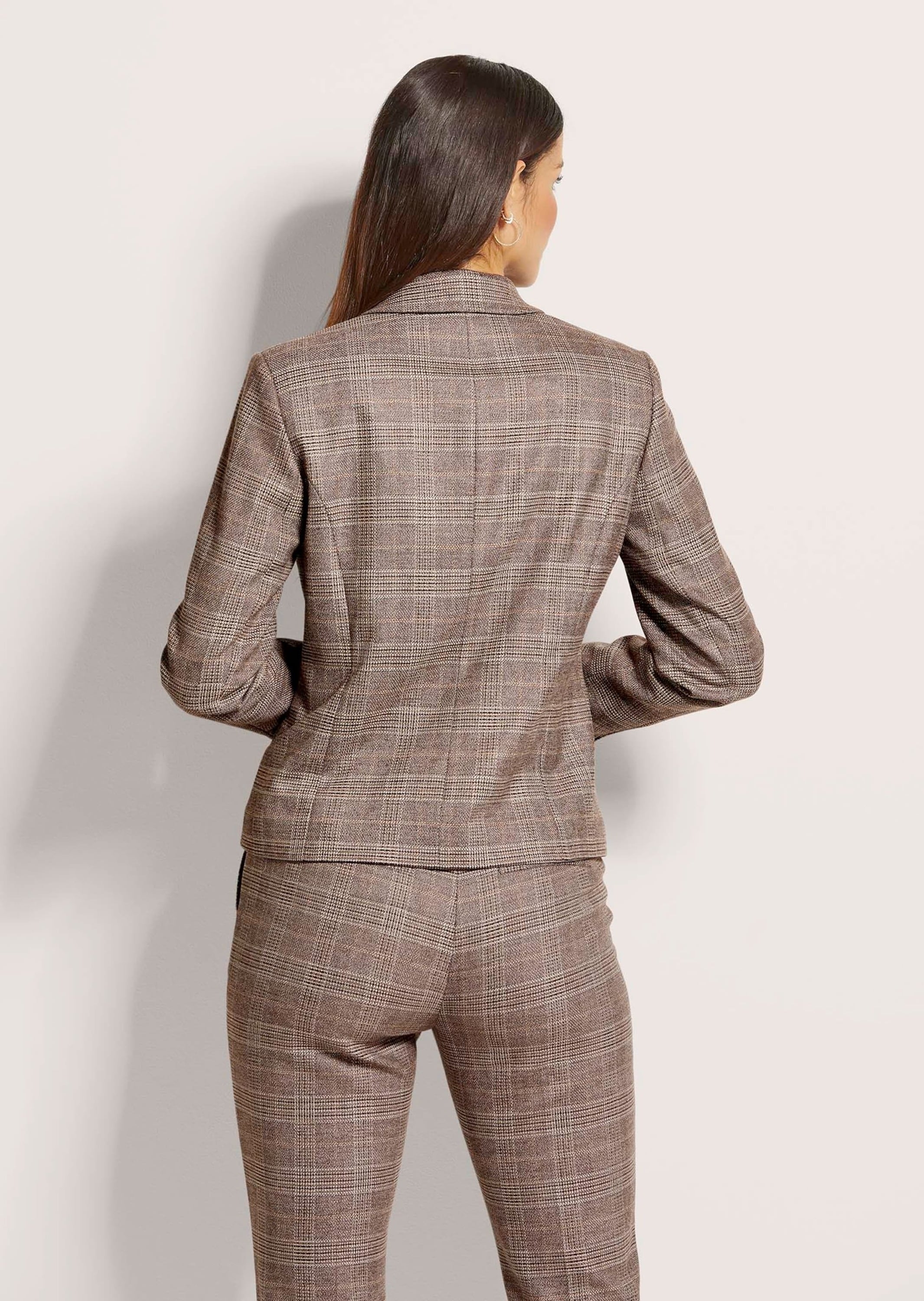 MADELEINE Kurzblazer »Blazer Kurzer Karo-Blazer«