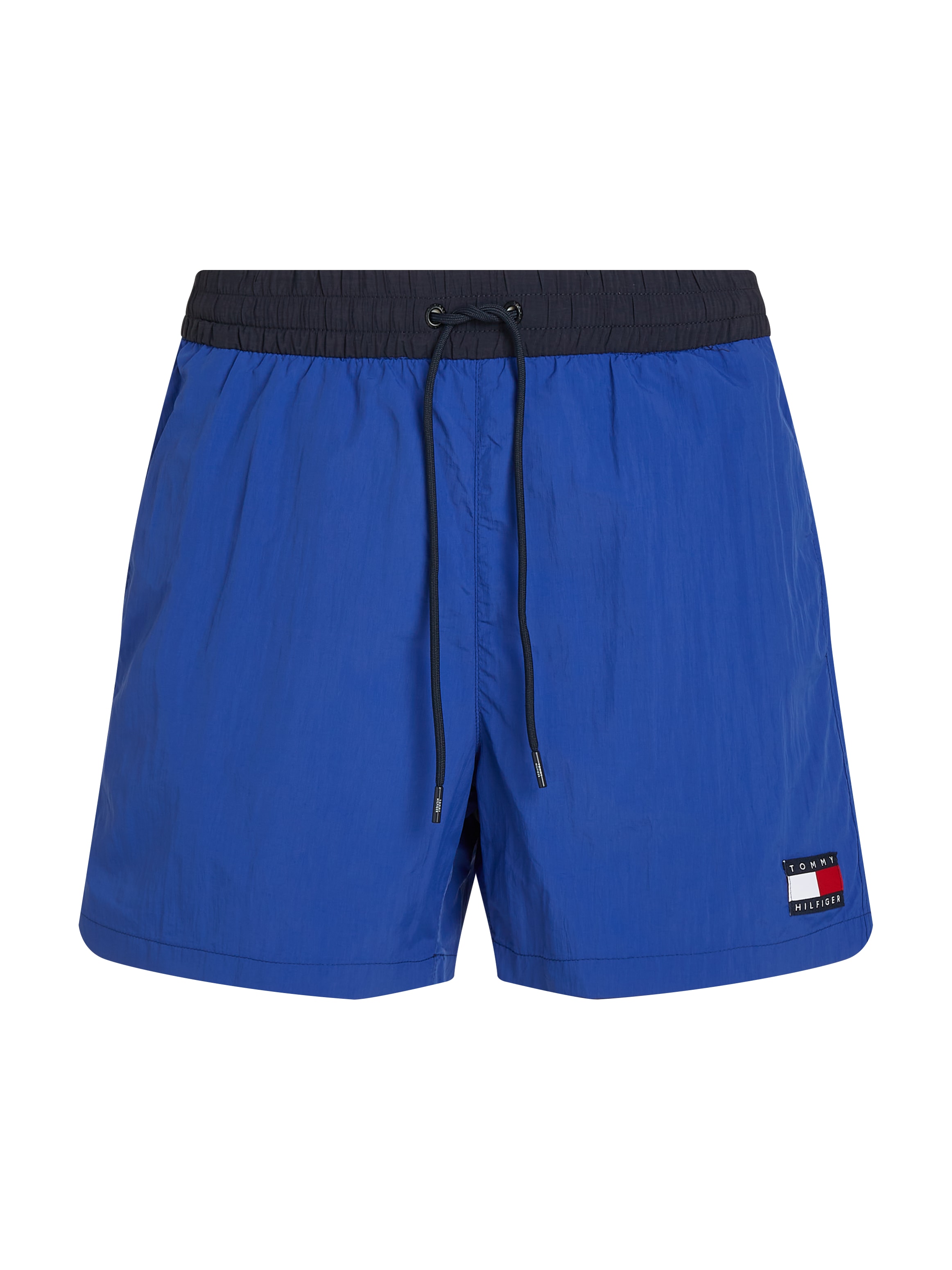 Tommy Hilfiger Swimwear Badeshorts »MEDIUM DRAWSTRING«, mit Logo-Patch, mit kontrastfarbenem Bund