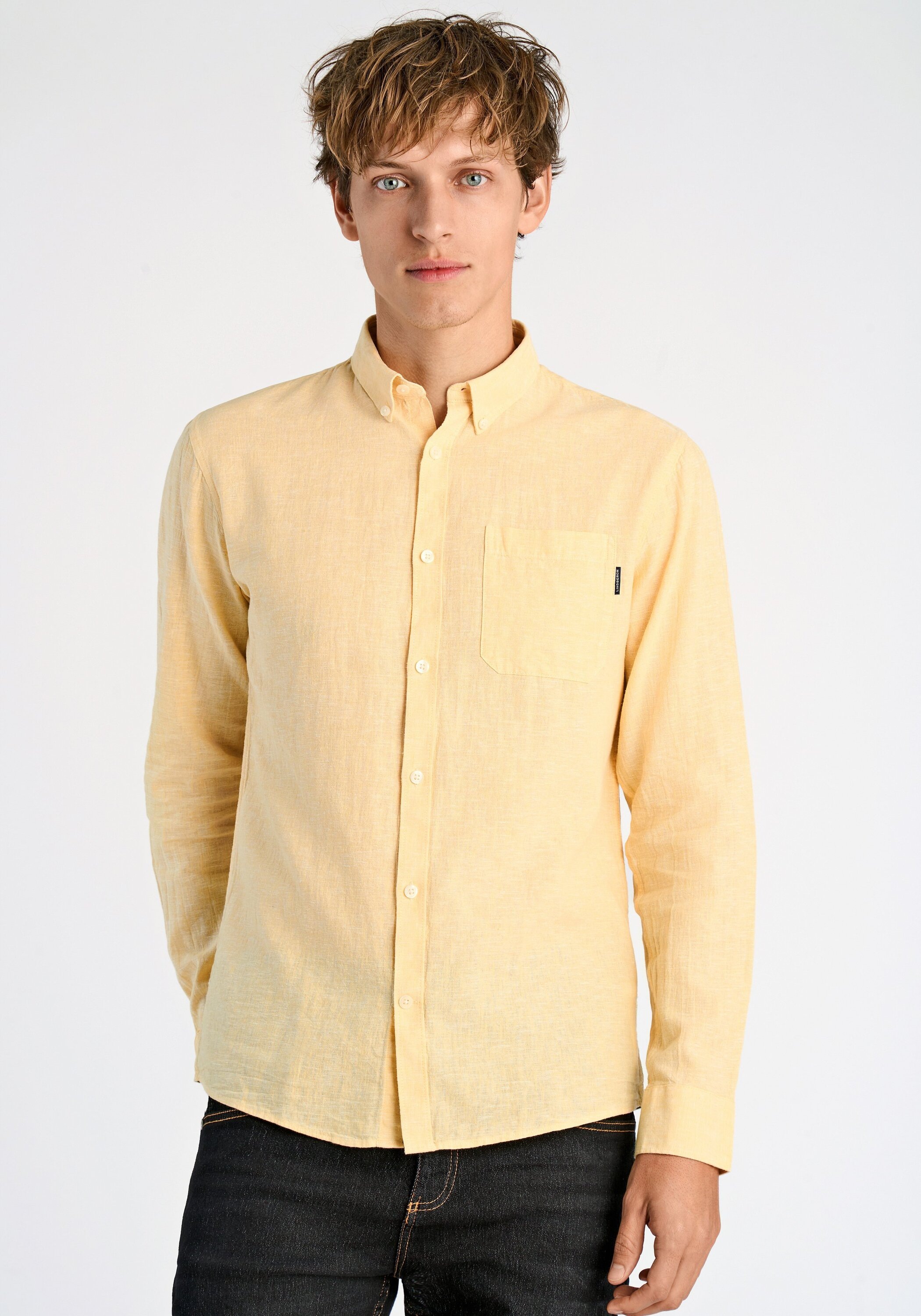 LINDBERGH Leinenhemd "Leinenhemd Relaxed Fit" günstig online kaufen