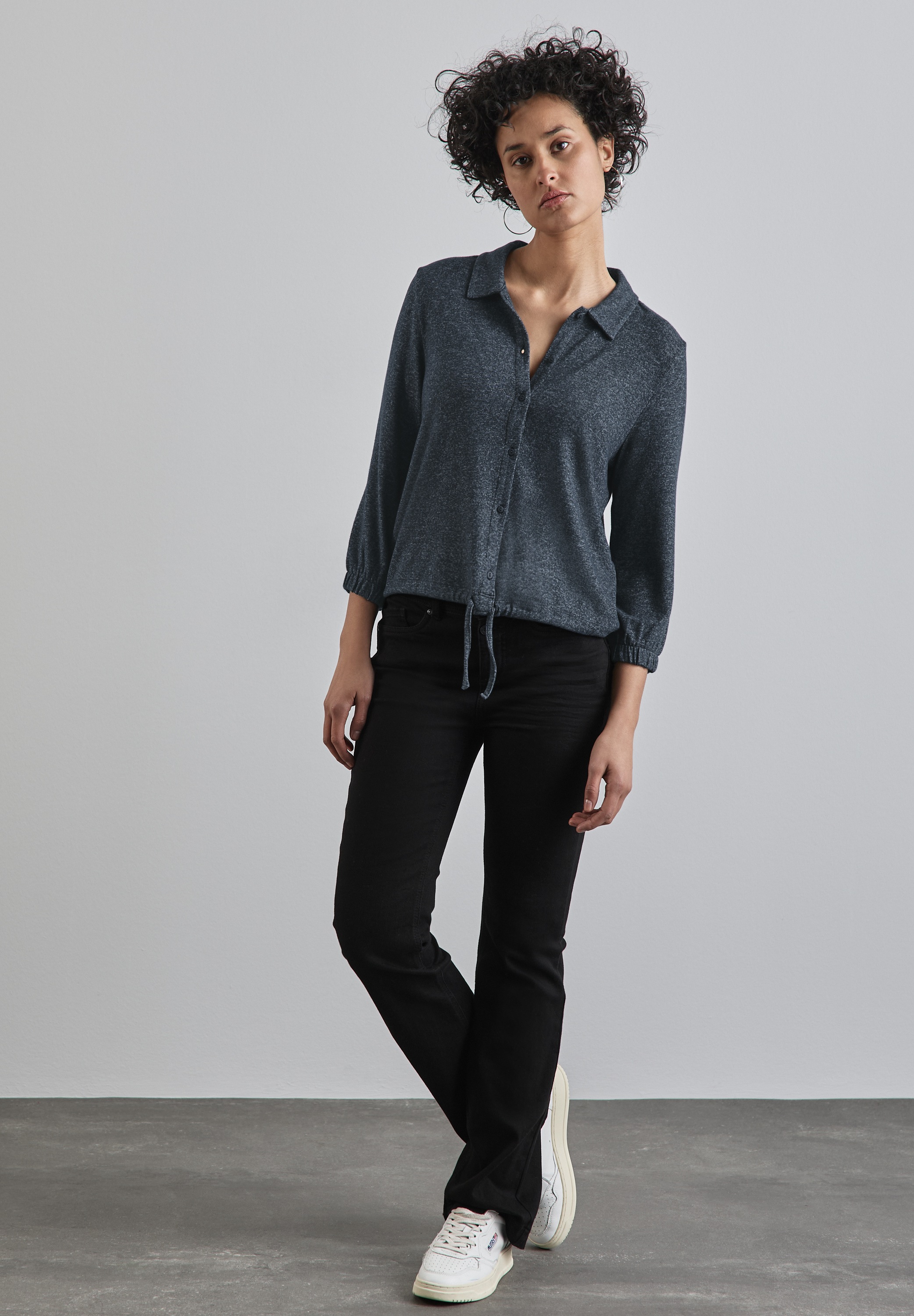Thumbnail - STREET ONE Cardigan, aus softem Materialmix