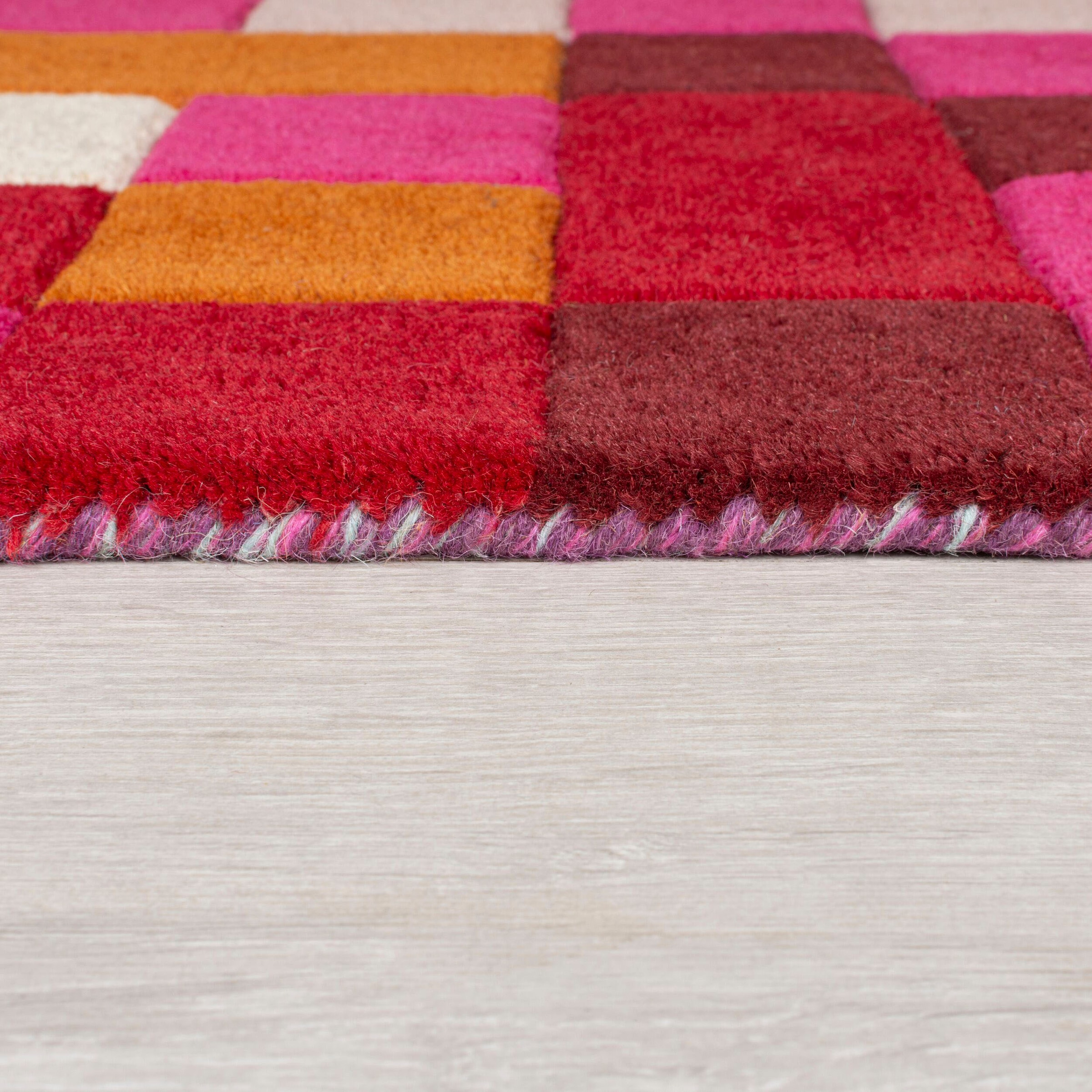 FLAIR RUGS Wollteppich »Lucea«, rechteckig, 10 mm Höhe