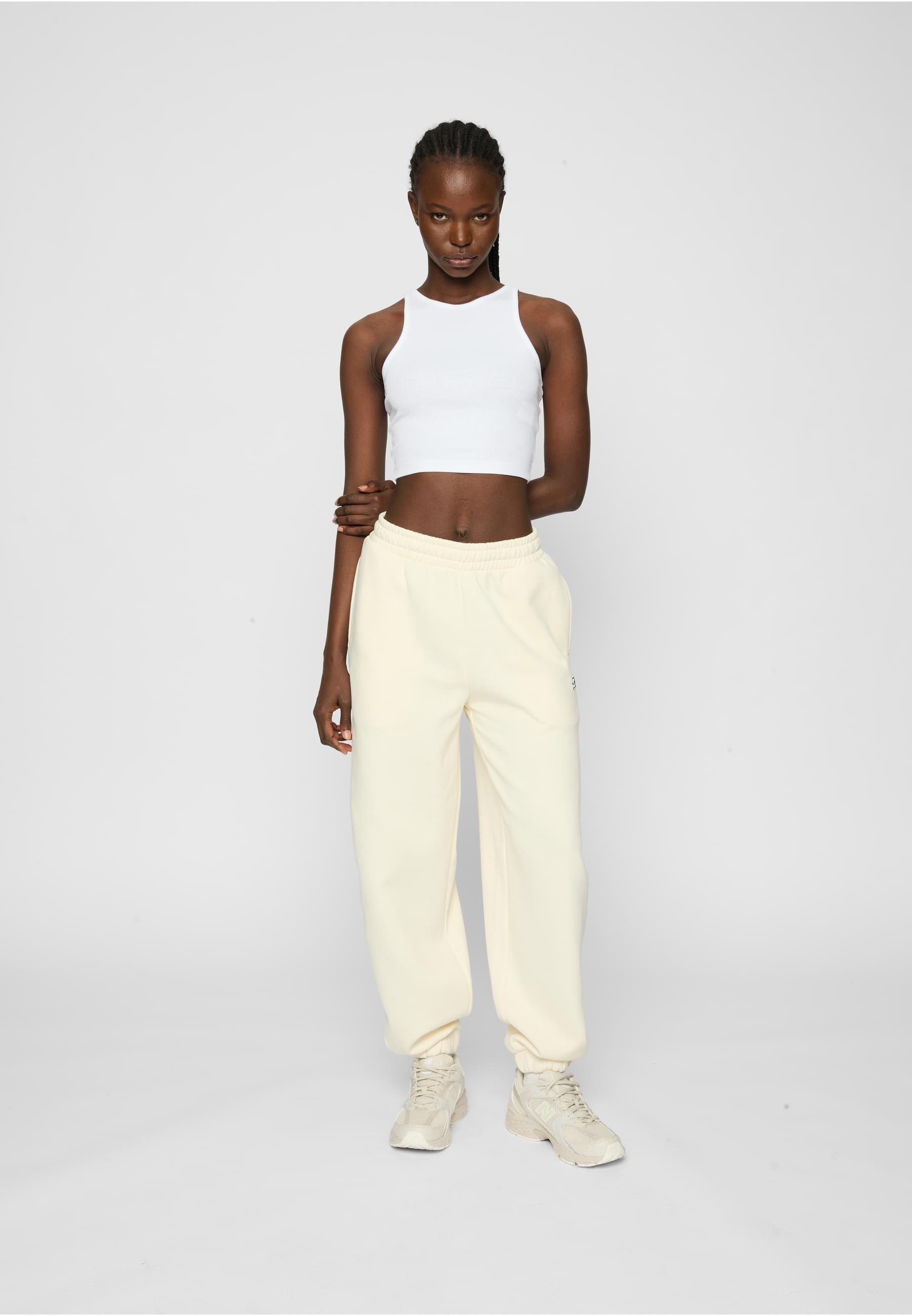 URBAN CLASSICS Muskelshirt »Urban Classics Ladies Organic Cropped Rib Top 2-Pack«, (1 tlg.)