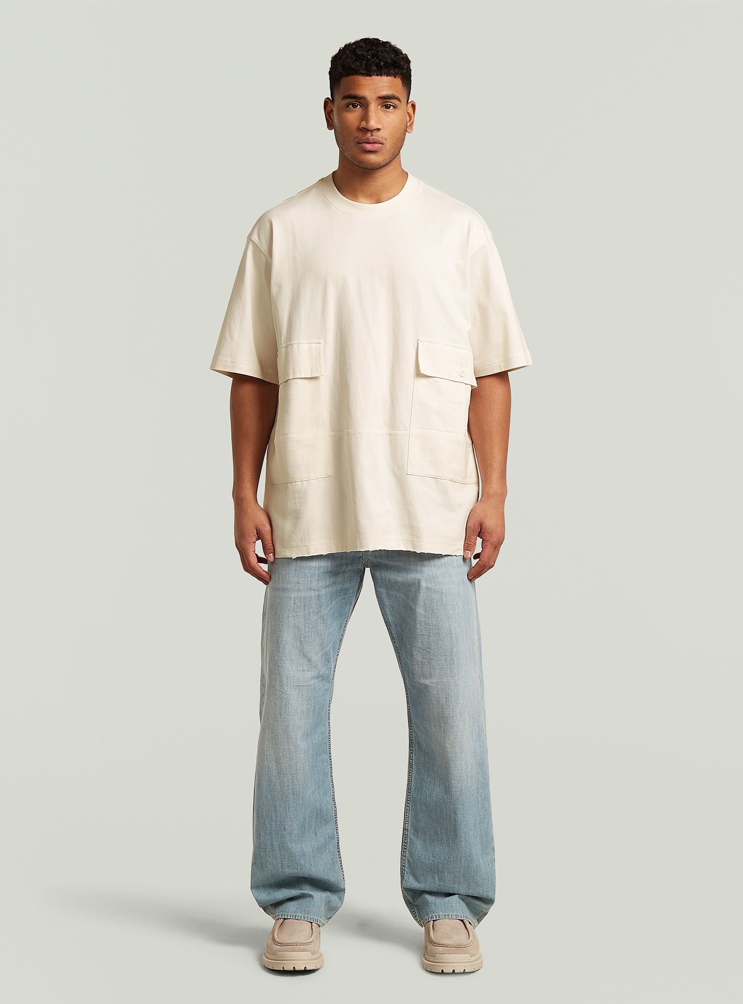 G-STAR T-Shirt »Utility Fabric Mix T-Shirt«