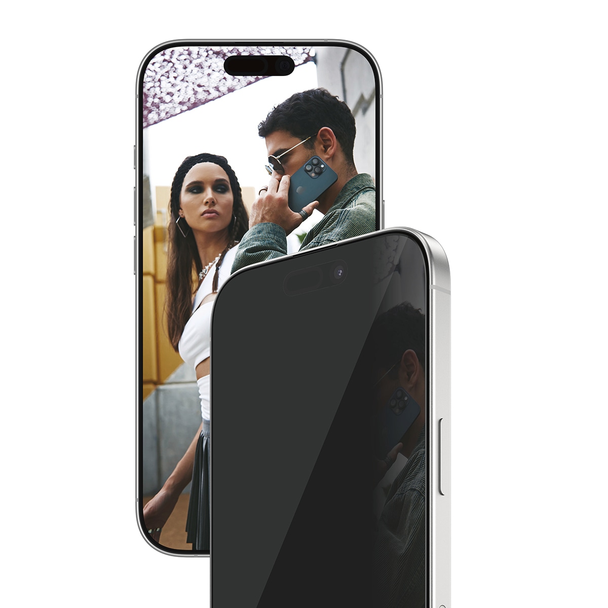 SAFE by PanzerGlass Displayschutzglas »Side-View Privacy Screen Protector«, für Apple iPhone 17-Apple iPhone 16 Pro, Displayschutzfolie, Schutzfolie, Bildschirmschutz, kratz- & stoßfest