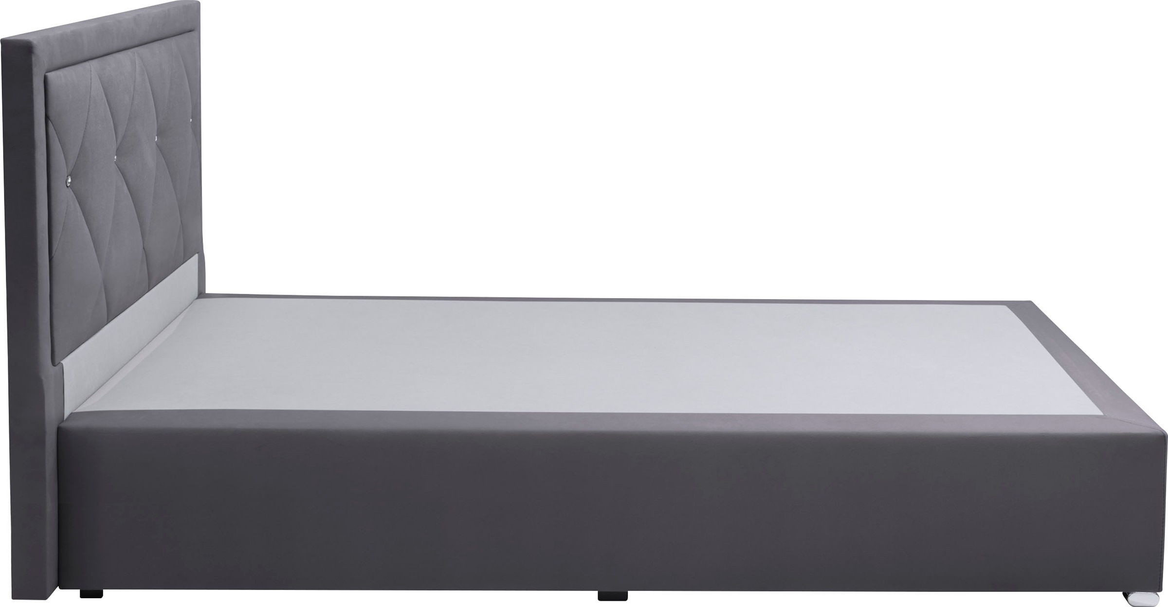 Home affaire "Alfie, Bestseller, wahlweise mit Bettkasten" mit Straßsteinen günstig online kaufen