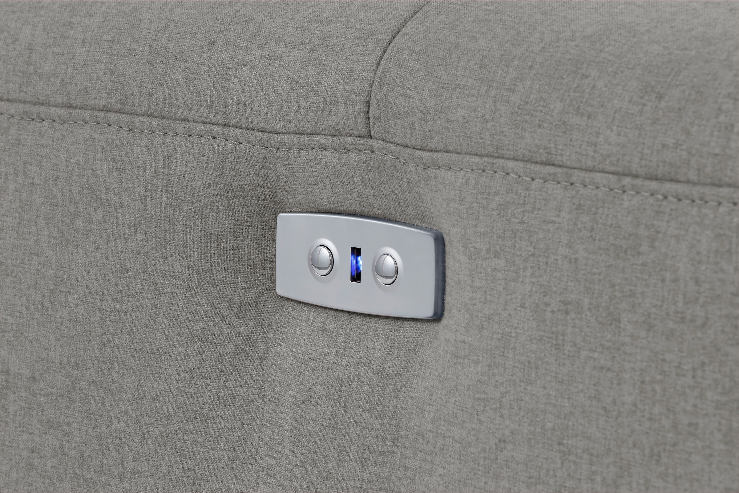 Home affaire Ecksofa »Sentrano, L-Form,«, 275 cm, man. o. elektr. Relaxfunktion und USB/Kopfverstellung