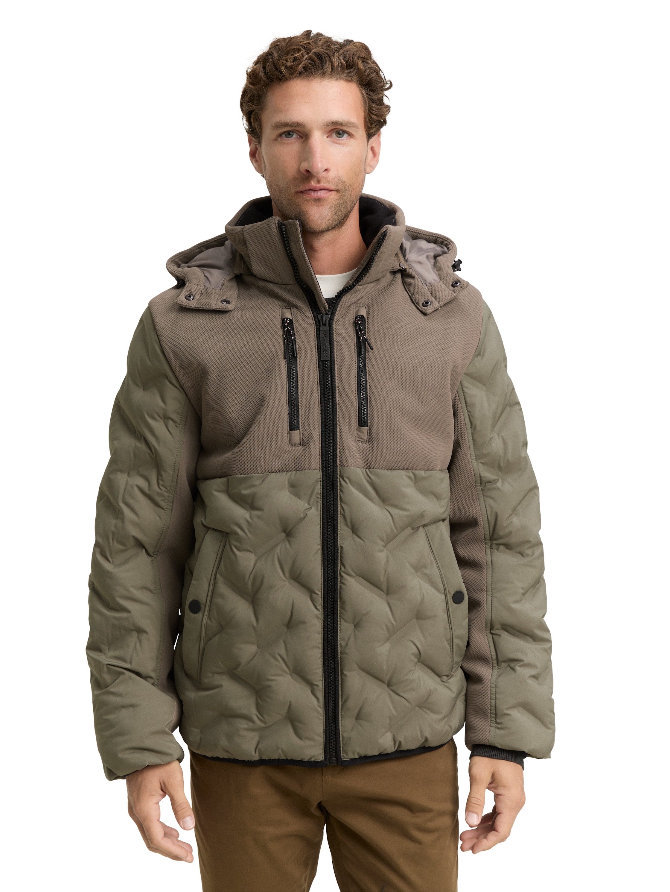 TOM TAILOR Steppjacke, mit Kapuze, mit Kapuze günstig online kaufen