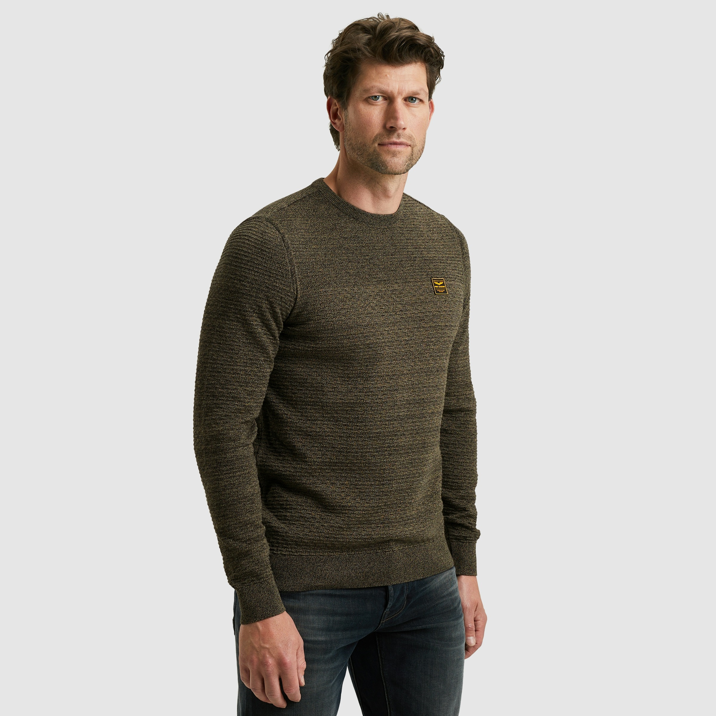 PME LEGEND Strickpullover mit Strick-Muster günstig online kaufen