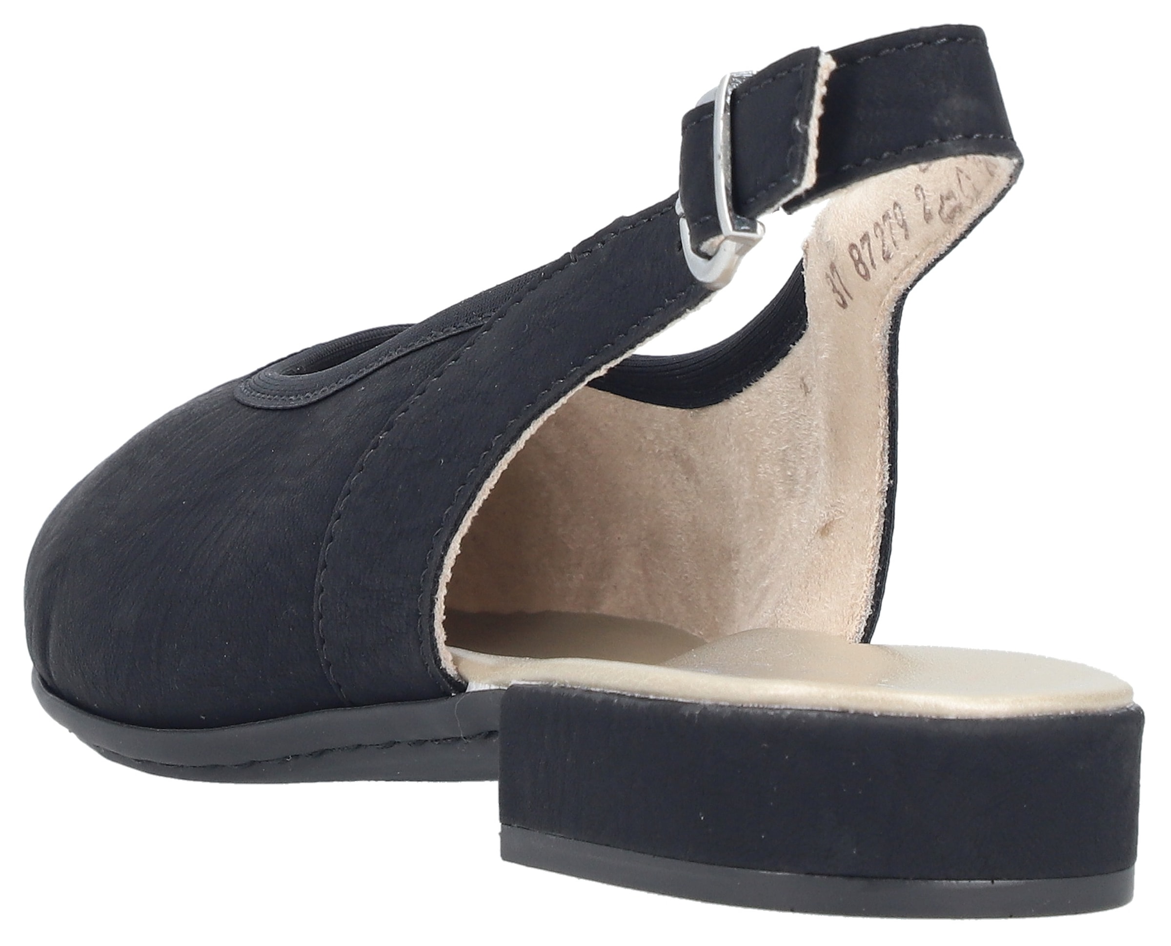Rieker Slingpumps  Sommerschuh, Sabot mit elastischem Textileinfass