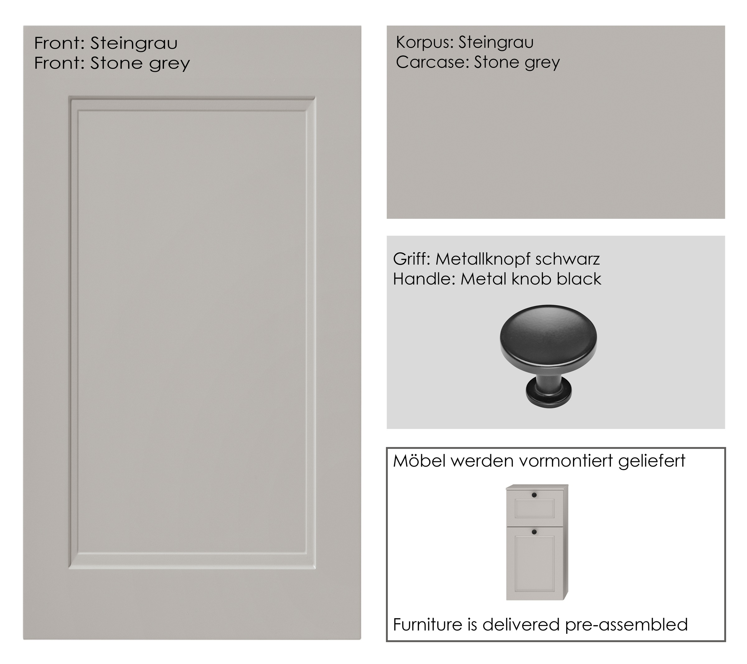 nobilia® Badmöbel-Set »Cascada« Set, inkl.  Aufsatzwaschbecken und beleuchtetem  Spiegel mit Touch-Sensor, 4 Stk. tlg.