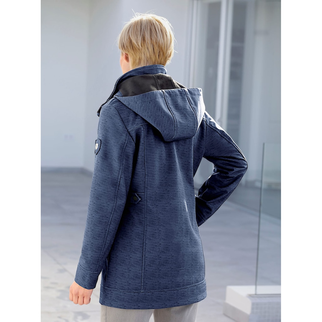 Casual Looks Softshelljacke, mit Kapuze