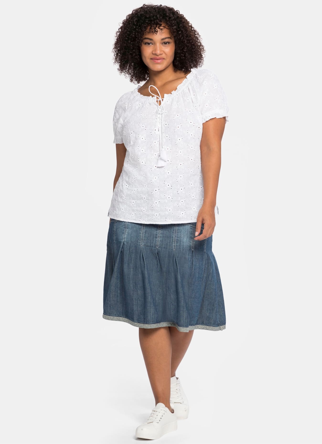 sheego by Joe Browns Kurzarmbluse günstig online kaufen