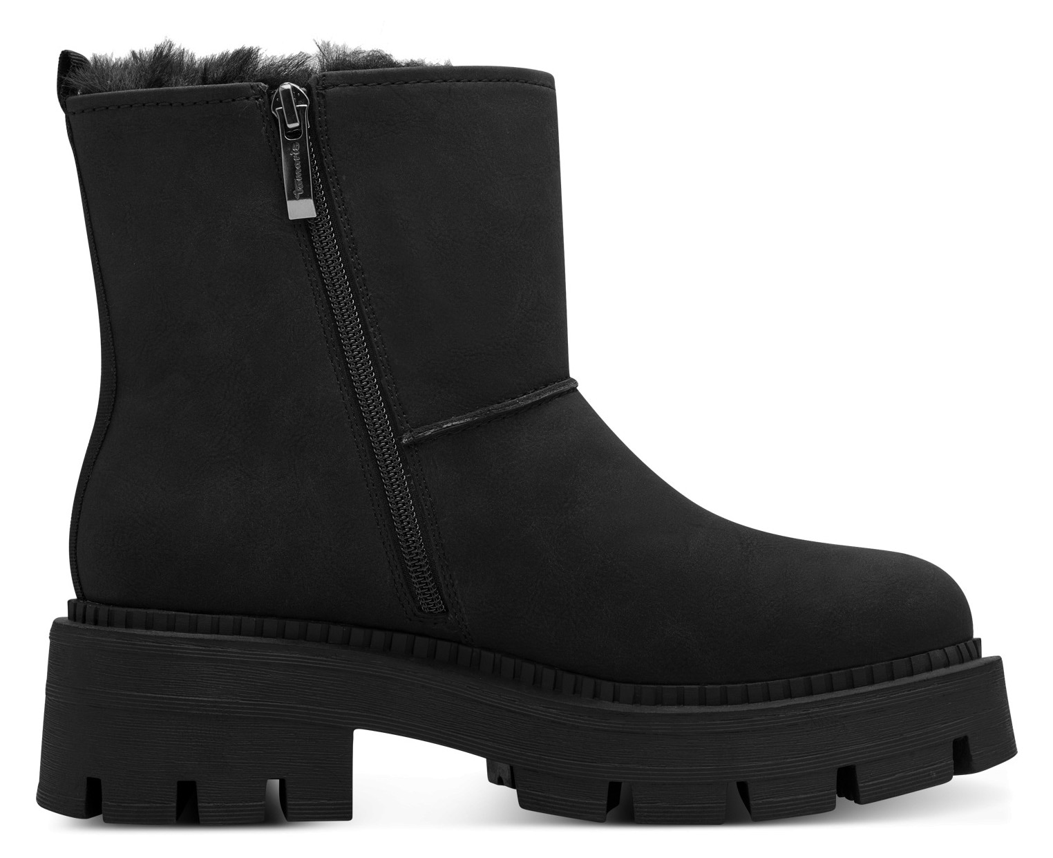 Tamaris Winterboots, Blockabsatz, Winterstiefelette, Outdoorschuh mit Duo Tex-Ausstattung