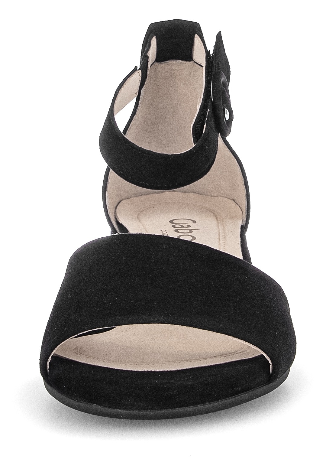 Gabor Sandalette »TUNIS«, Blockabsatz, Businessschuh, Festtagsschuh, Zierschnalle, G-Weite