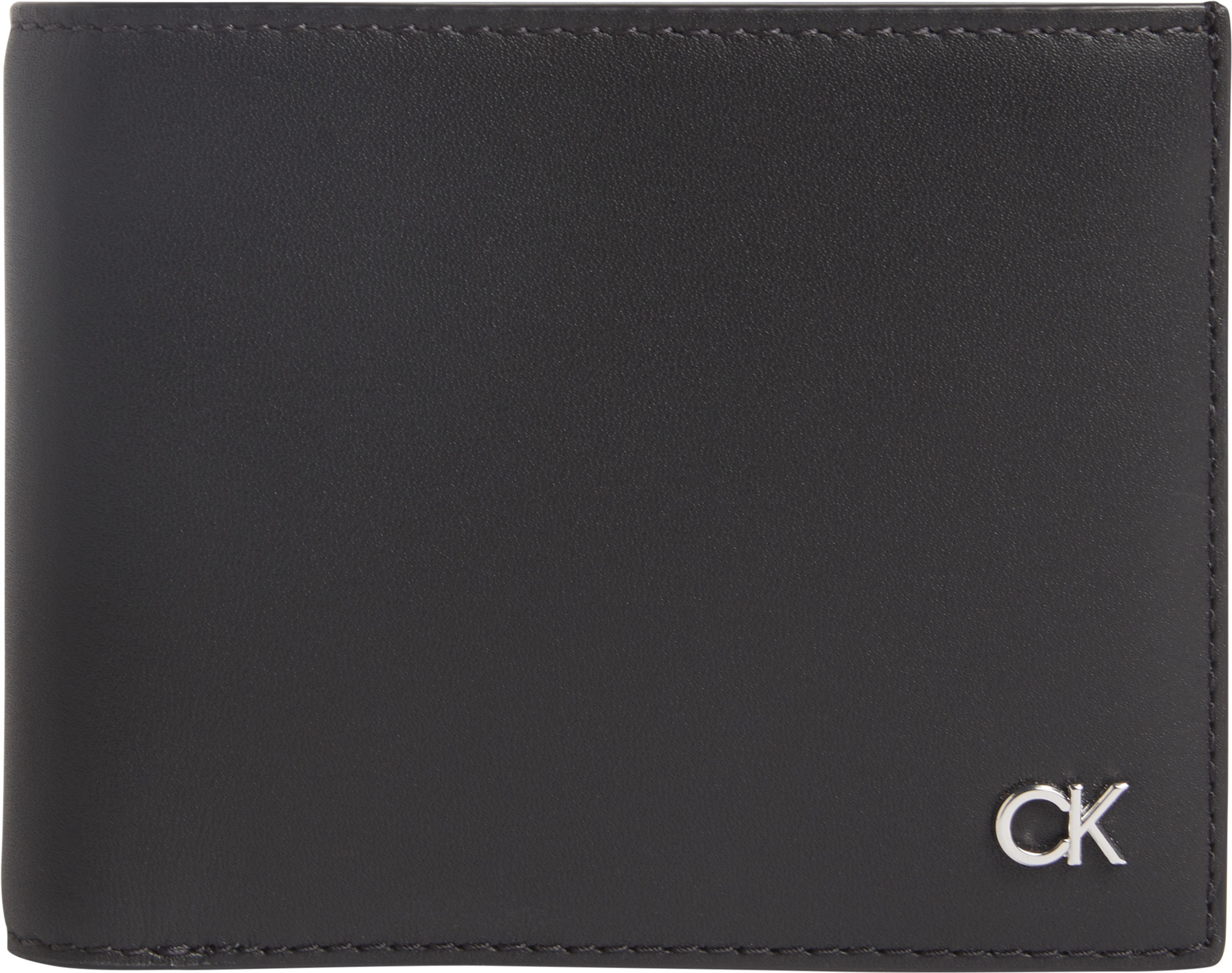 Calvin Klein Geldbörse "METAL CK BIFOLD 5CC W/COIN"