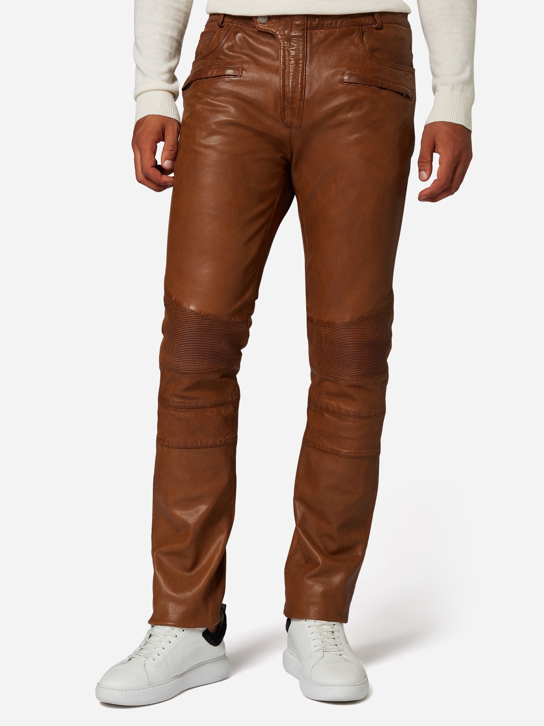 RICANO Lederhose »Lederhose Franklin«  Handgefertigt aus echtem Leder