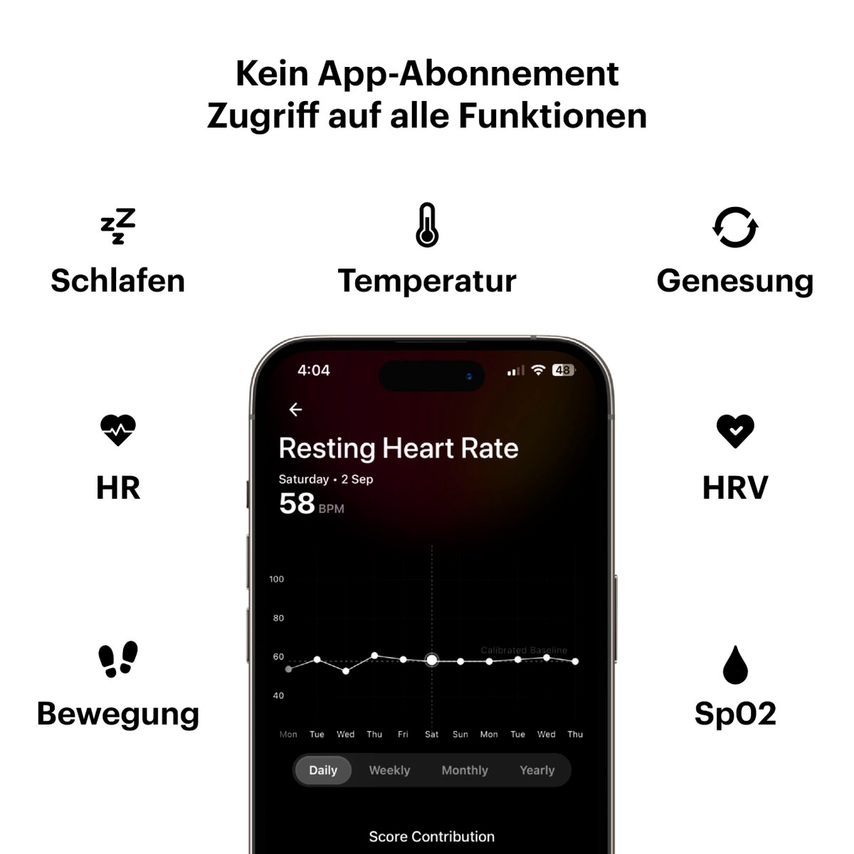 Ultrahuman Activity Tracker »Ring AIR - Größe 13«