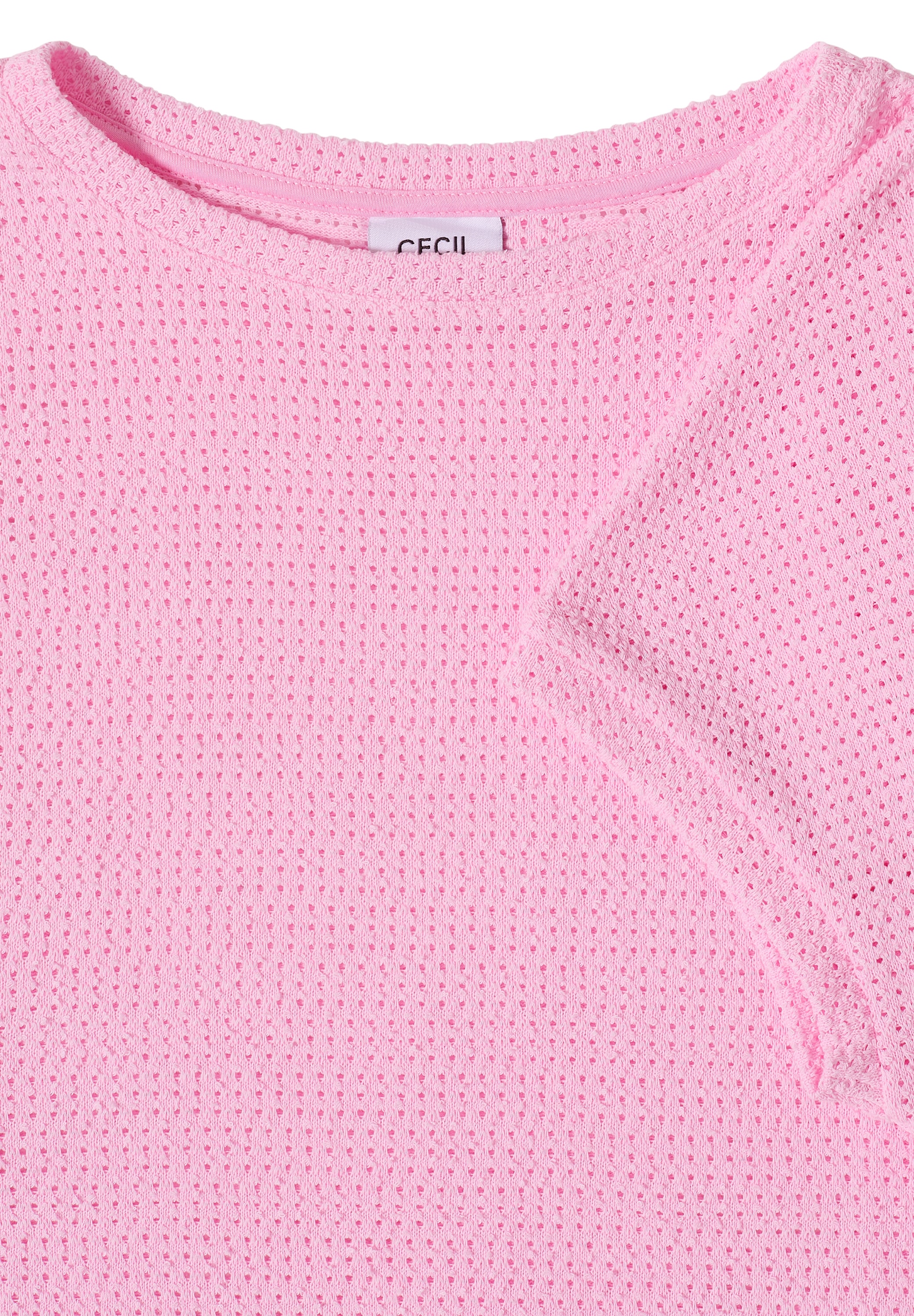 Cecil T-Shirt mit U-Boot-Ausschnitt