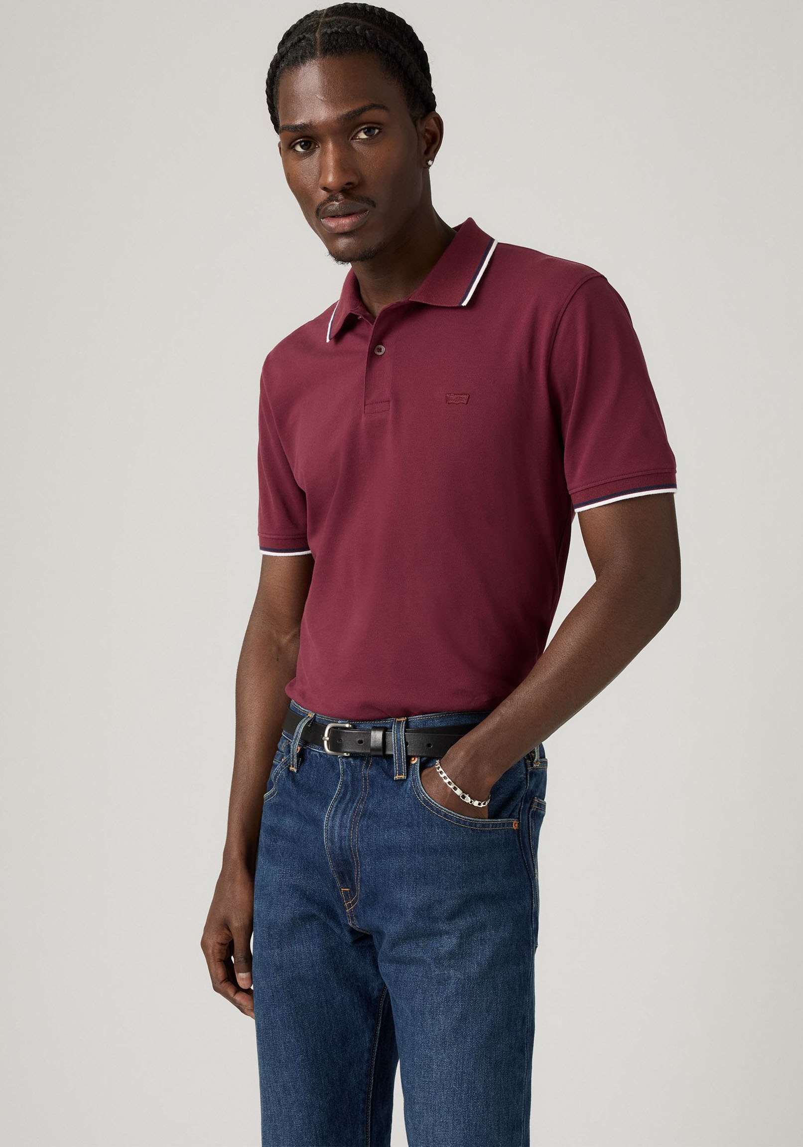 Levis Poloshirt "LE SLIM HOUSEMARK POLO" günstig online kaufen
