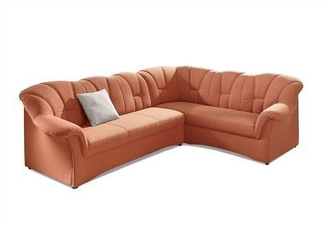 Ecksofa »Papenburg B/T/H: 242/190/84 cm L-Form«, wahlweise mit Bettfunktion, Langer...