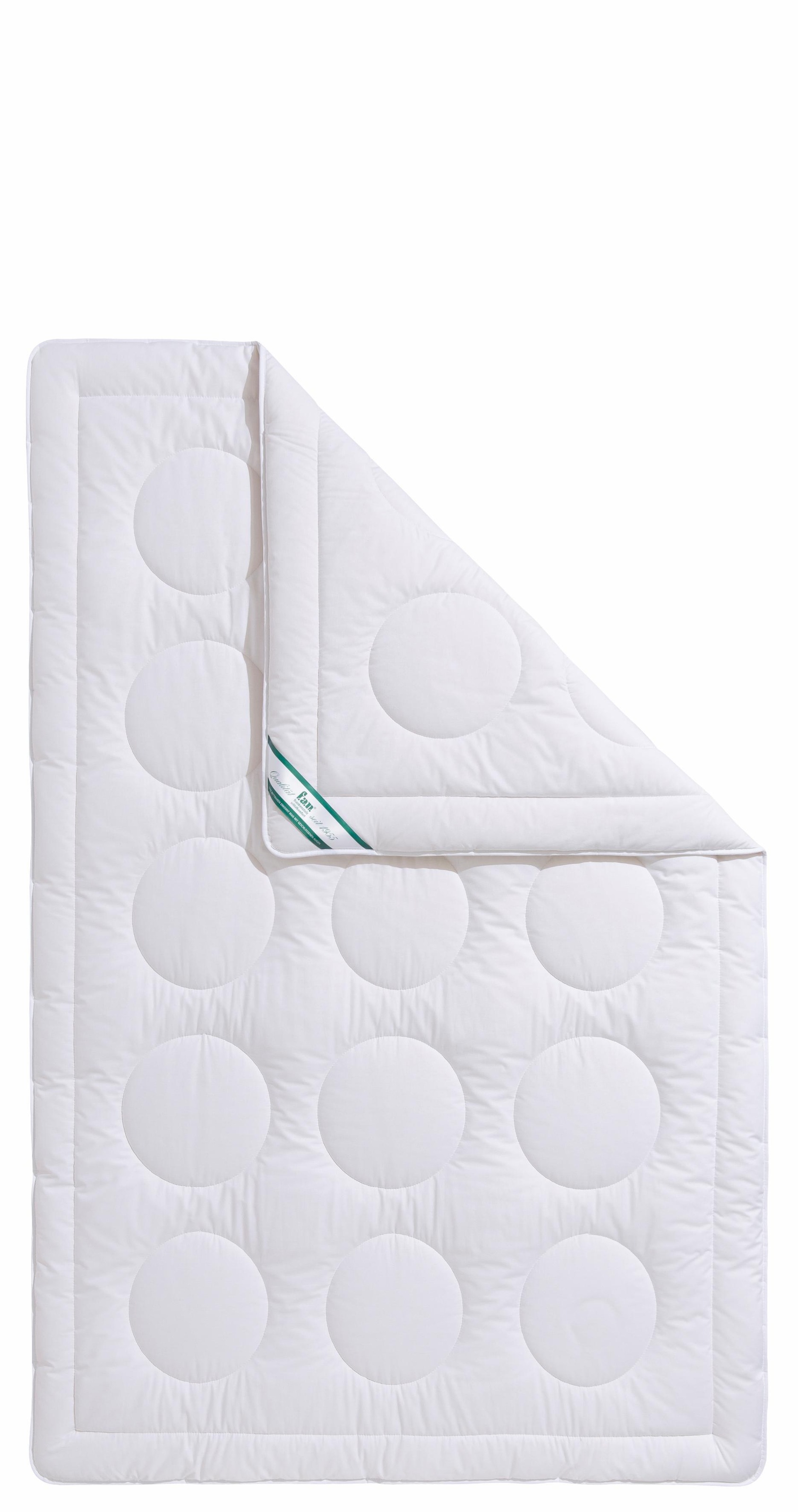 fan Naturfaserbettdecke "Baumwolle" extrawarm Füllung 100% Baumwolle 1 Stk. günstig online kaufen