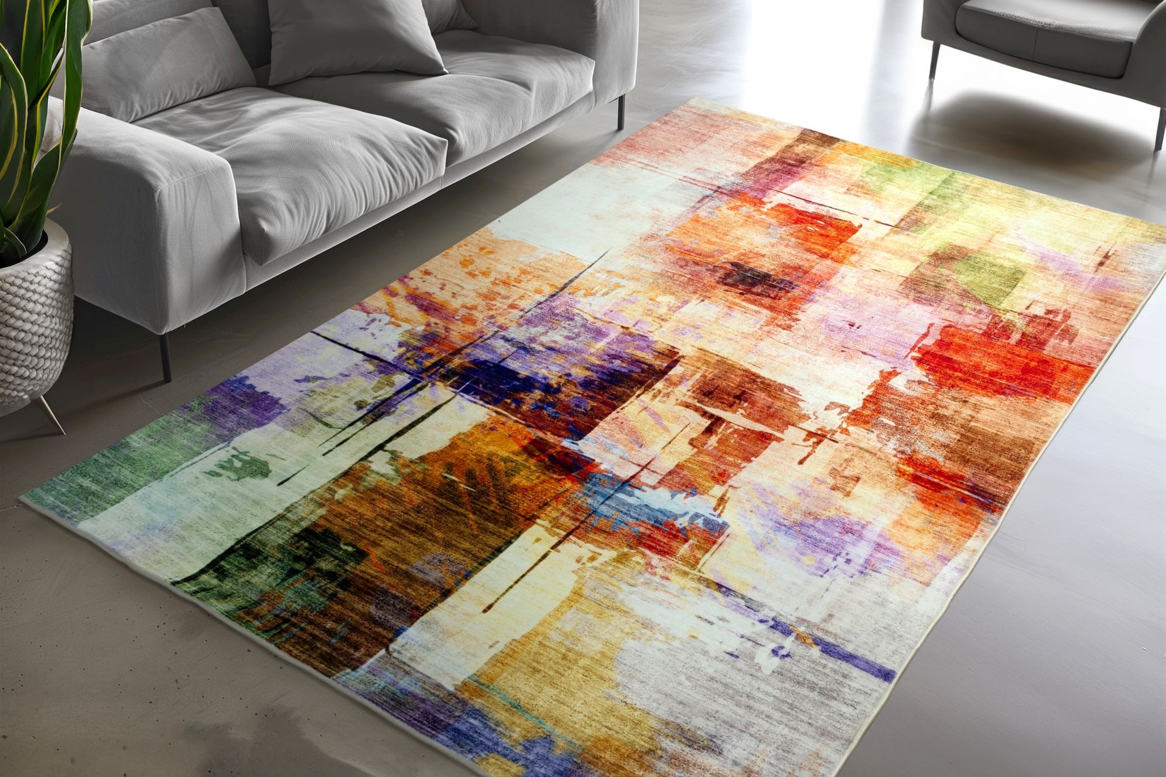 Kayoom Teppich »Visionary 134« rechteckig 8 mm Höhe Kurzflor