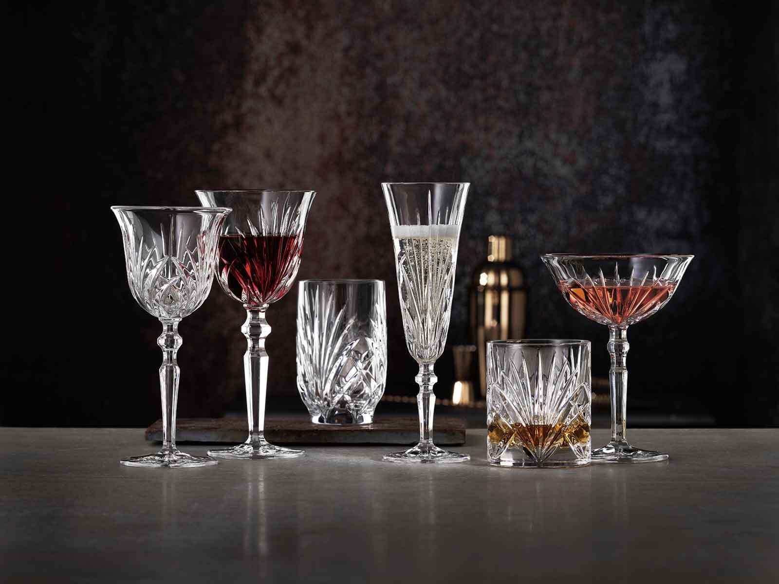 Nachtmann Rotweinglas »Rotweingläser Palais 230 ml 6er Set transparent«