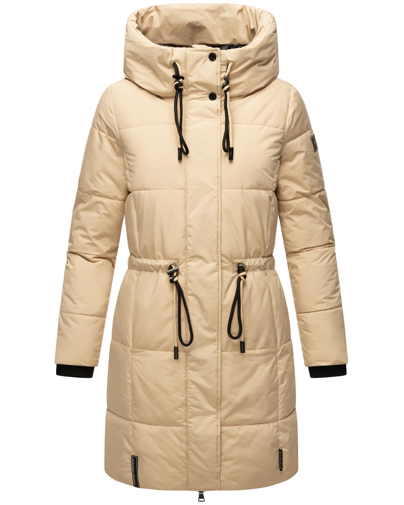 Navahoo Steppmantel "Zuckertatze XIV", Stylischer Winterparka mit verstellbarer Kapuze