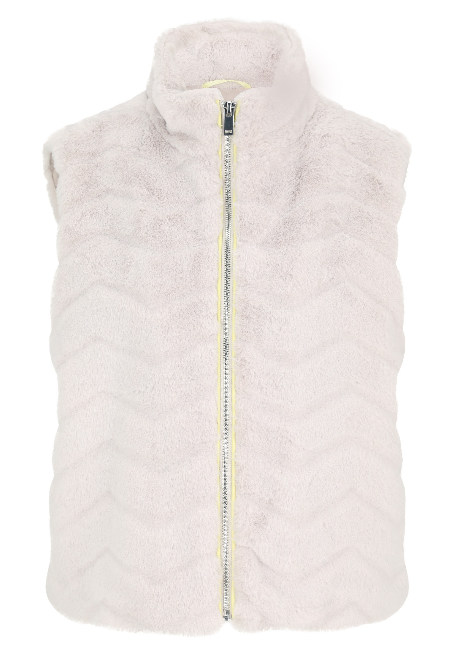 Cartoon Plüschweste "Damen mit hohem Kragen" günstig online kaufen