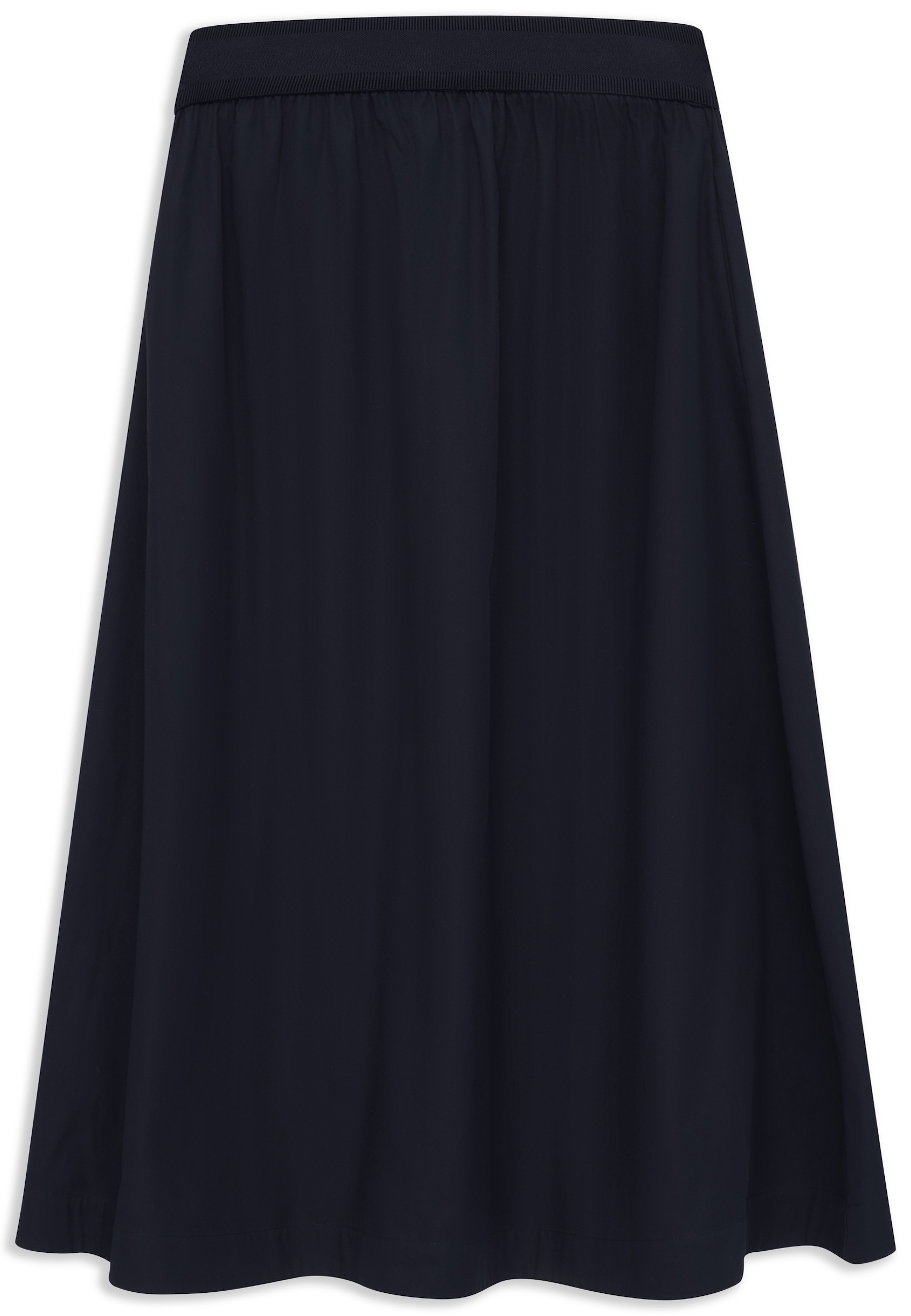 bugatti Plisseerock in A-Line aus Baumwolle