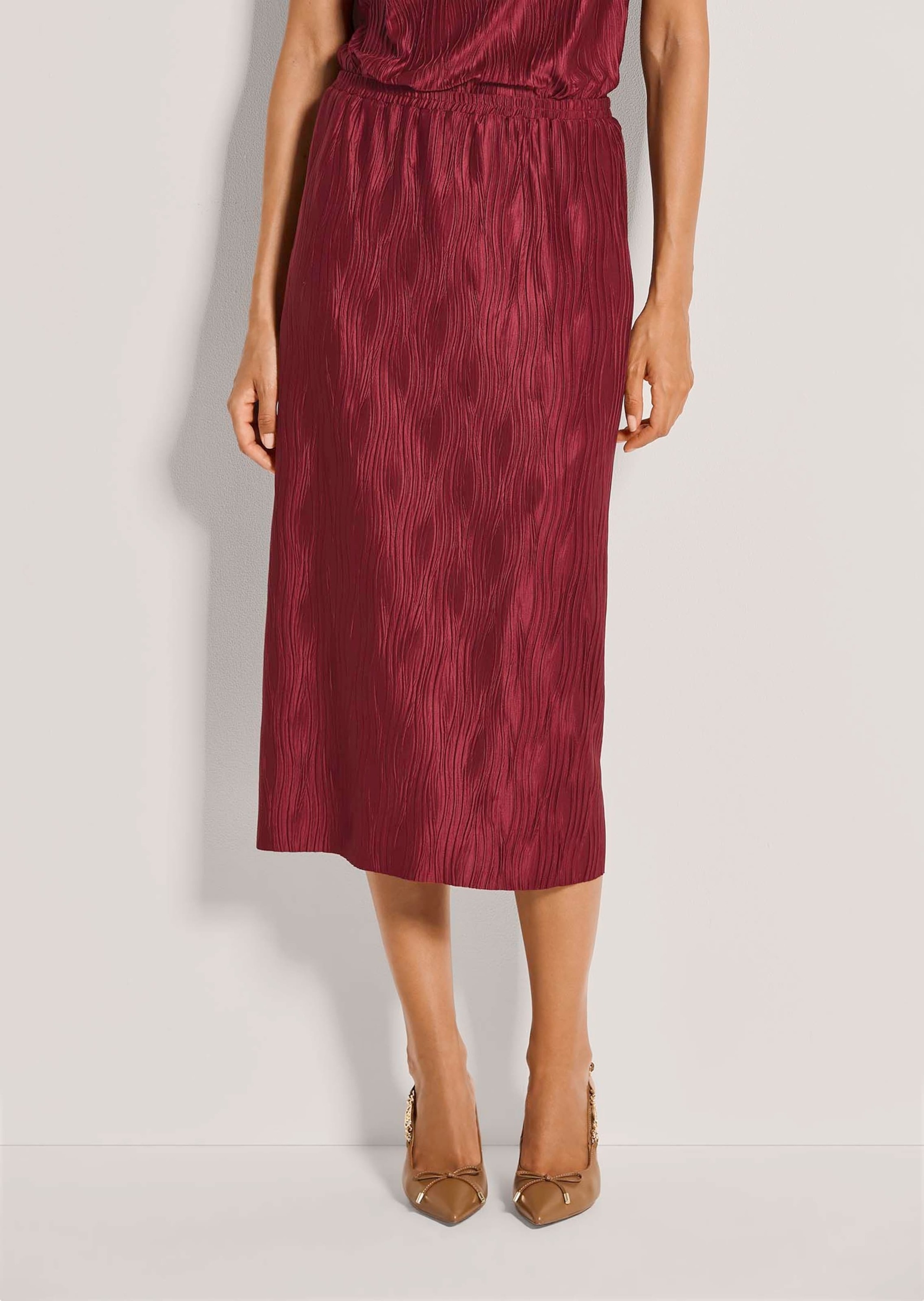 Thumbnail - MADELEINE Midirock "Midirock Schlupfrock mit Wellenstruktur"