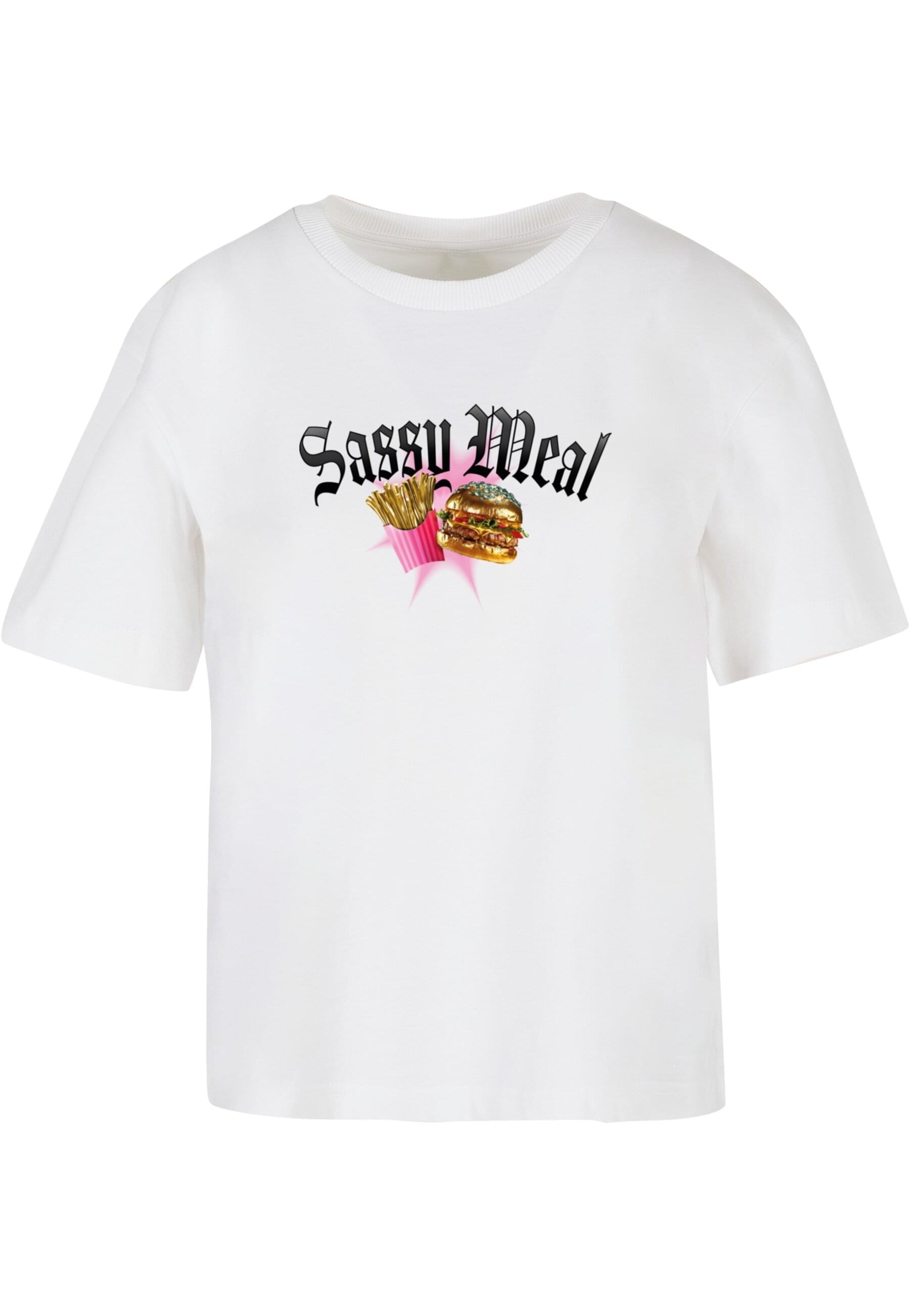 Miss Tee T-Shirt "Miss Tee Damen Sassy Meal Tee" 1 Stk. tlg. günstig online kaufen