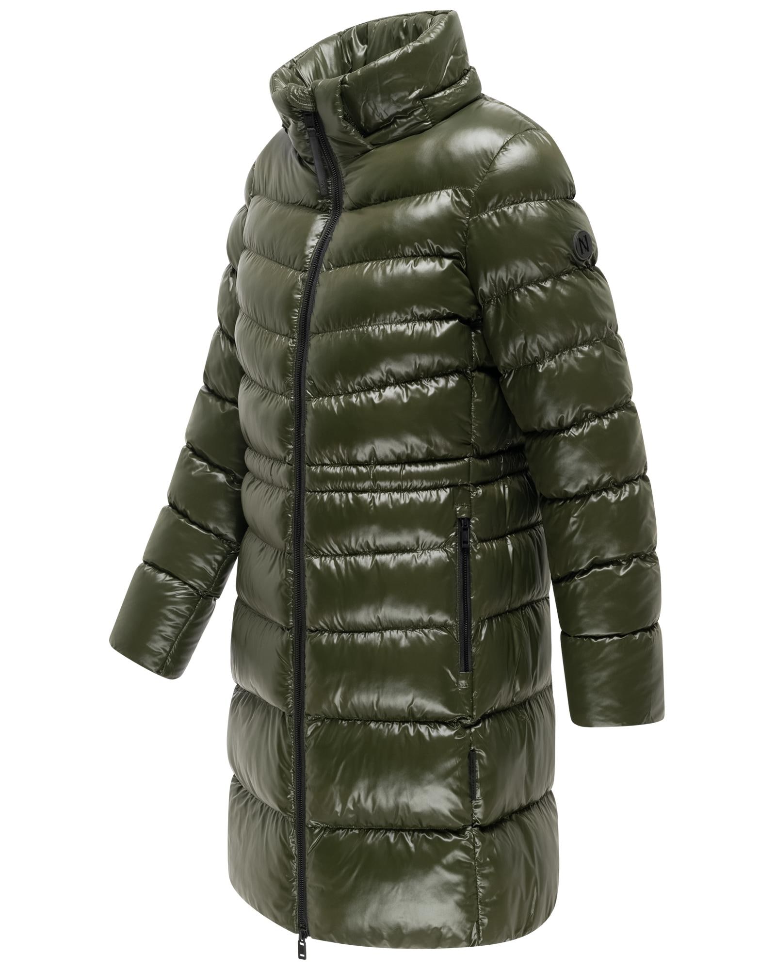 Navahoo Steppmantel »Lumeiaa 14« Warmer Damen Wintermantel mit Kunstfellbesatz